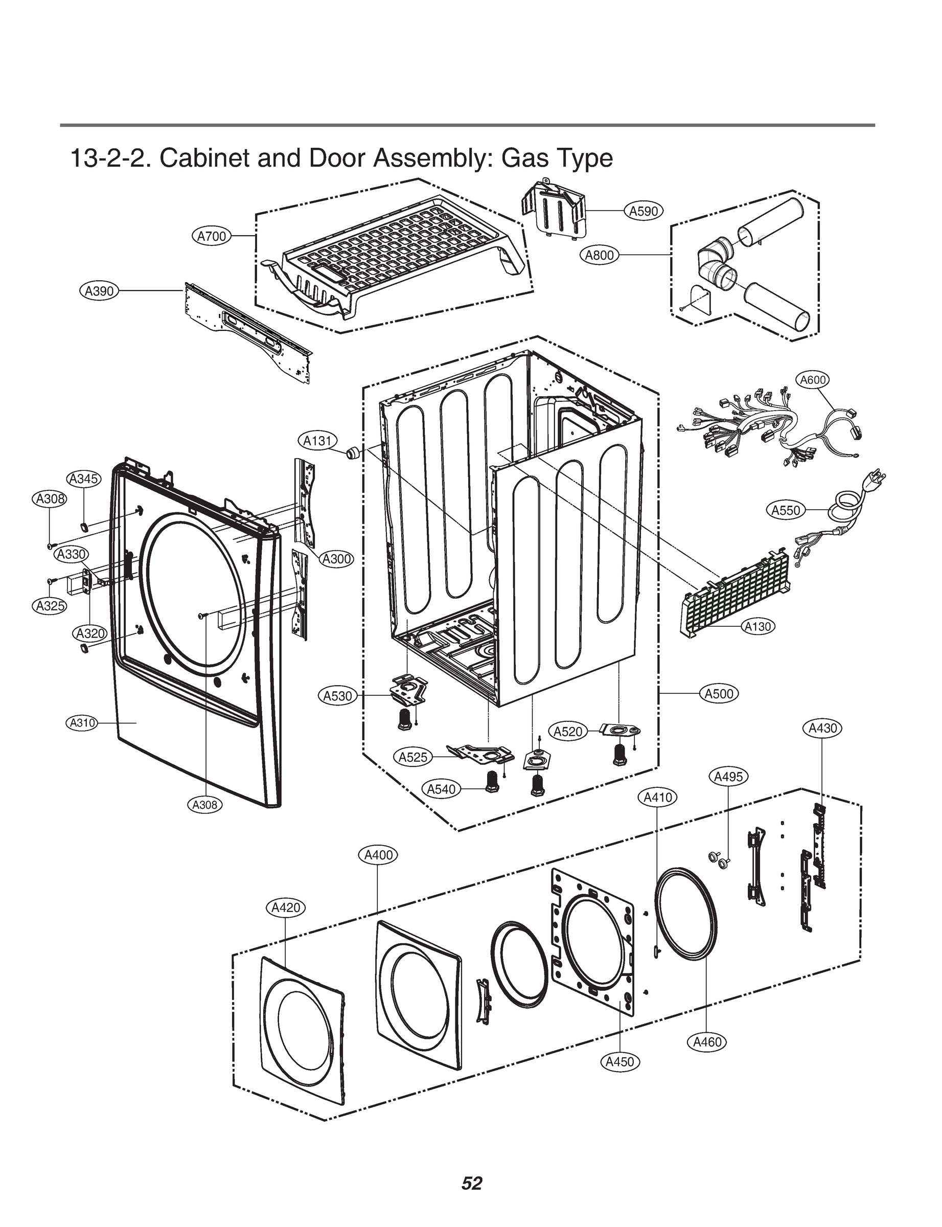 CABINET AND DOOR ASSEMBLY