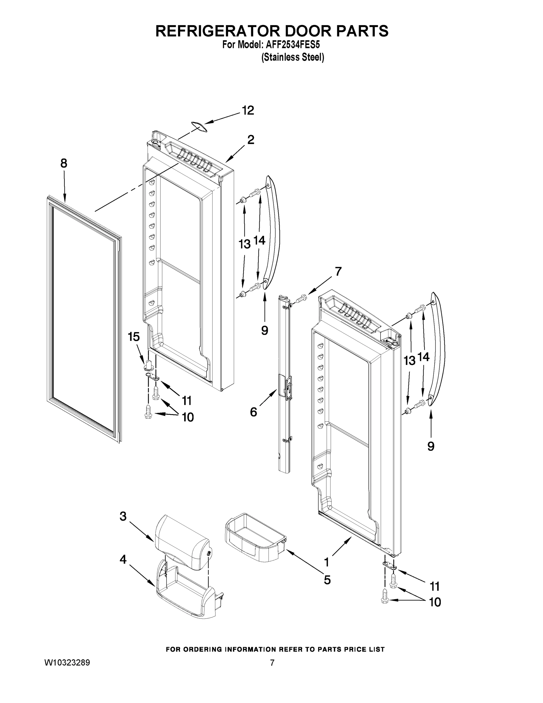 05 - REFRIGERATOR DOOR PARTS