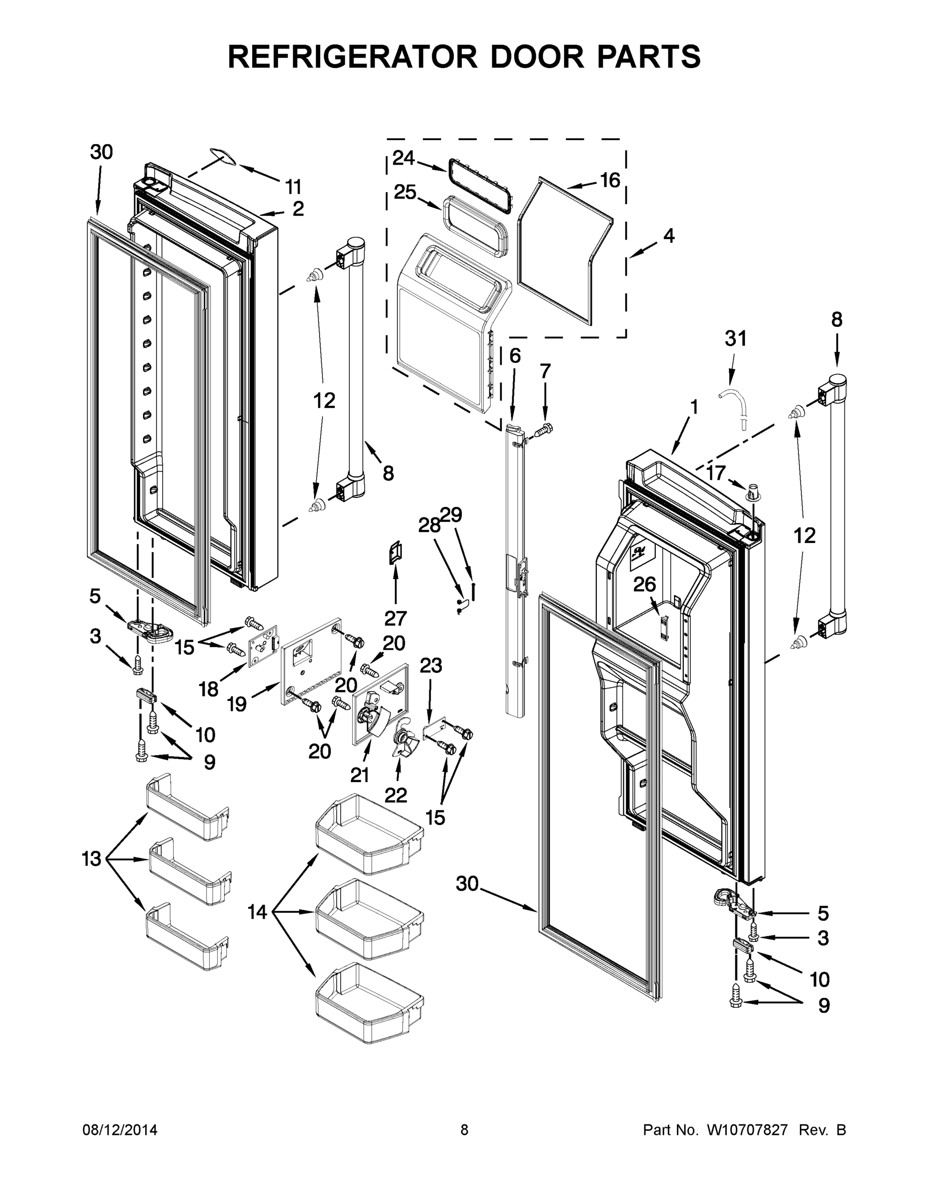 05 - REFRIGERATOR DOOR PARTS