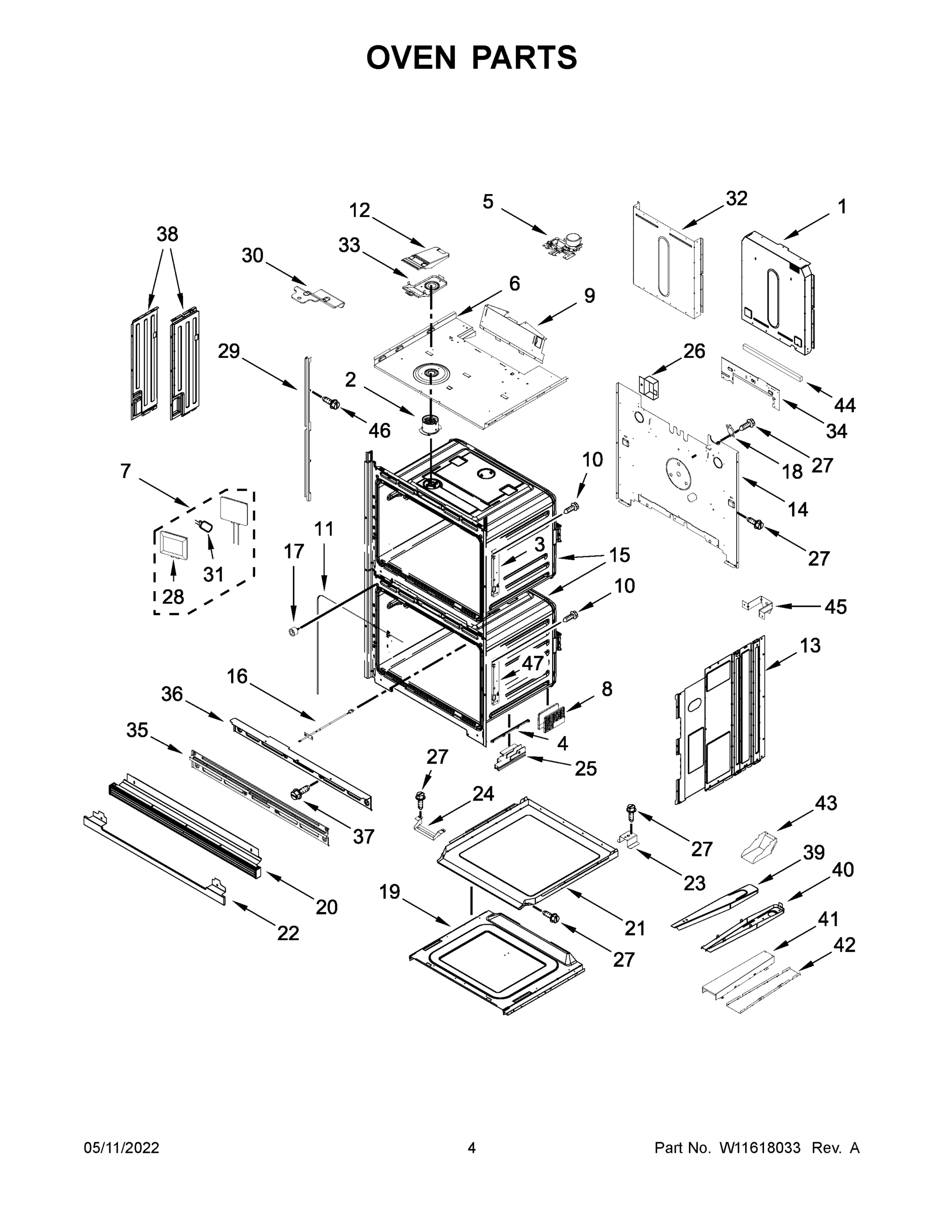 03 - OVEN PARTS
