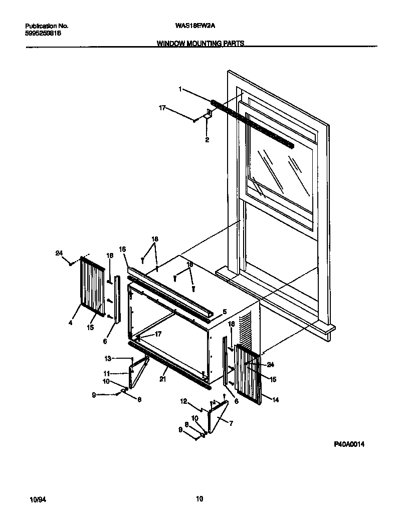 06 - WINDOW MOUNTING PARTS