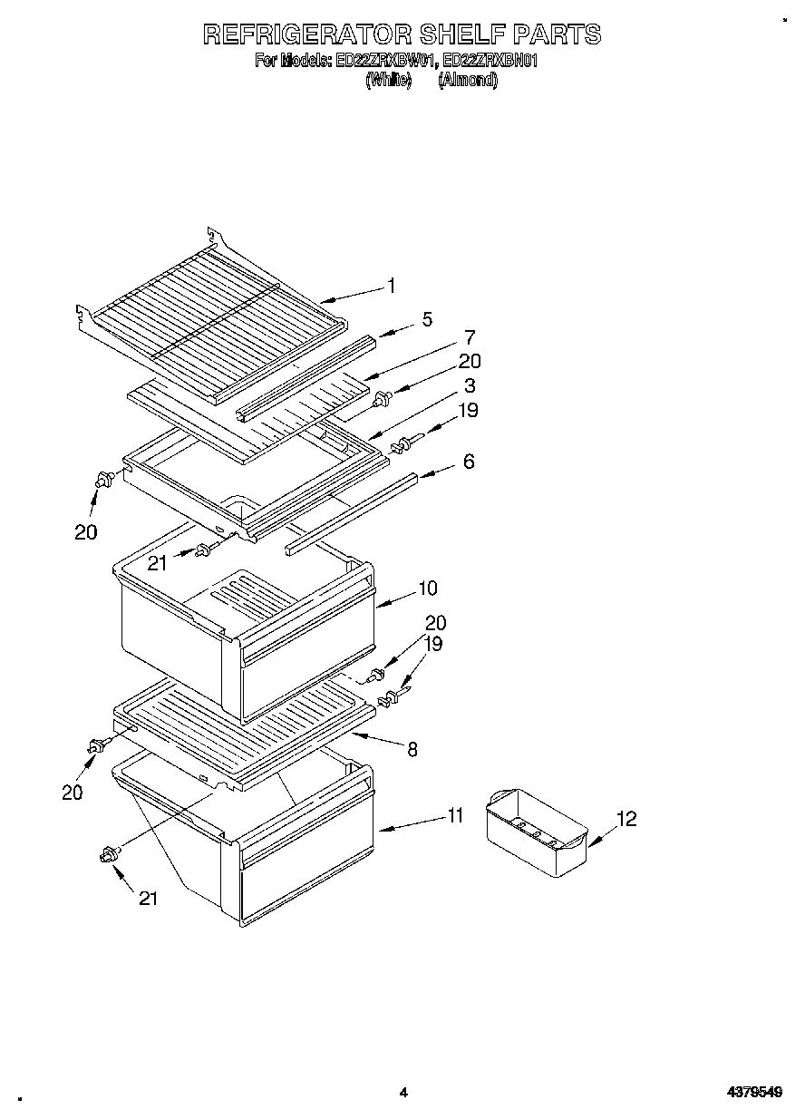 03 - REFRIGERATOR SHELF