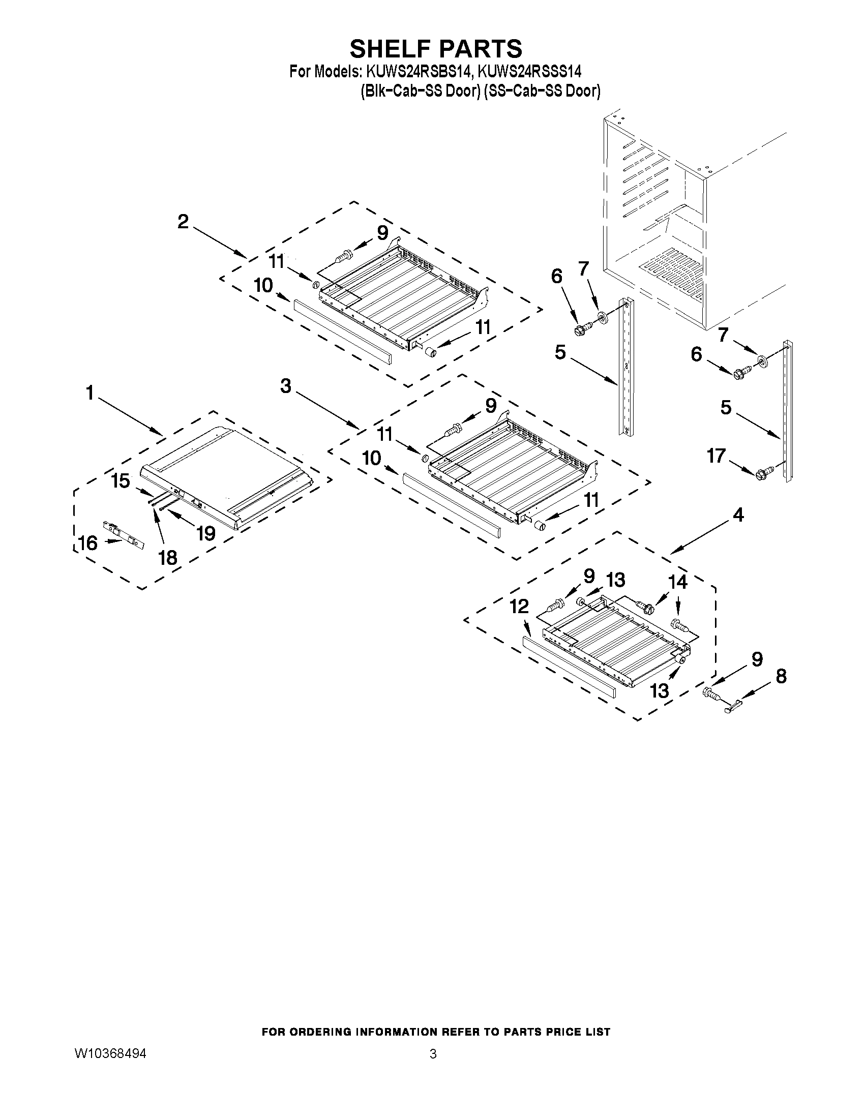 02 - SHELF PARTS