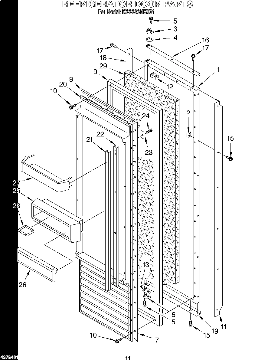 09 - REFRIGERATOR DOOR