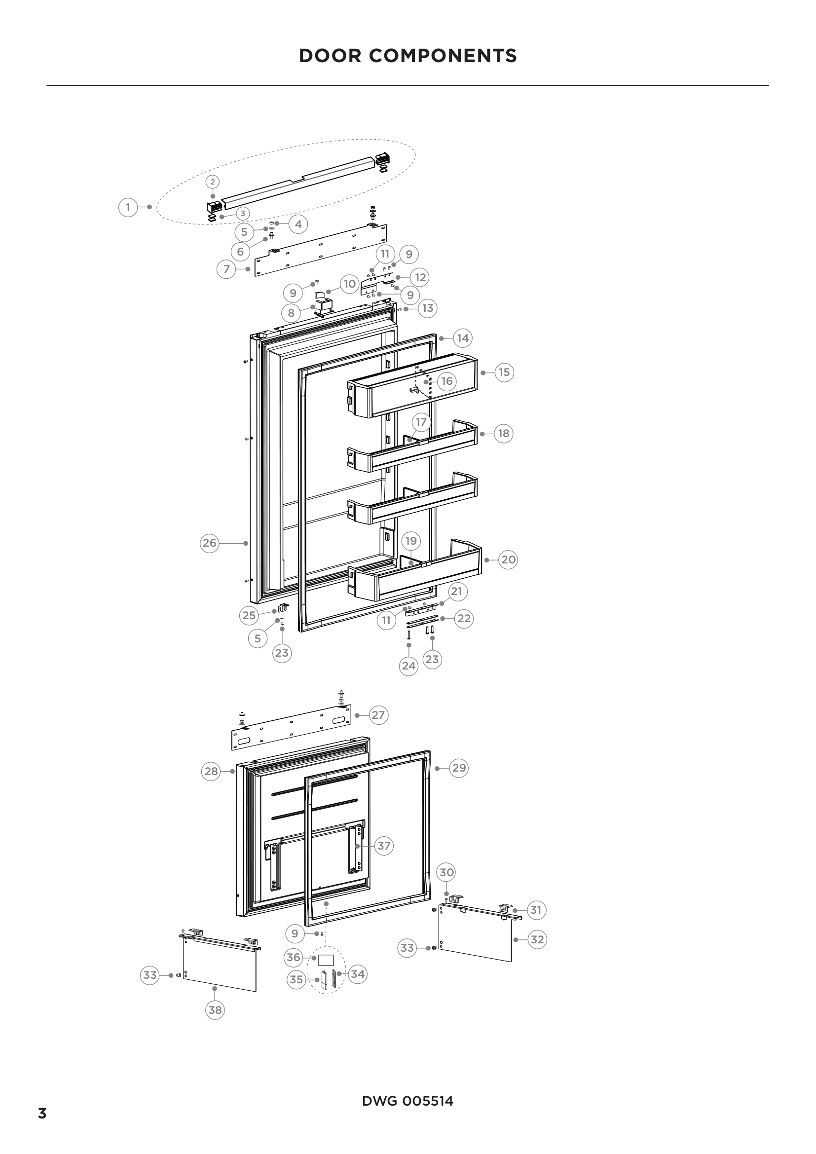 DOOR COMPONENTS