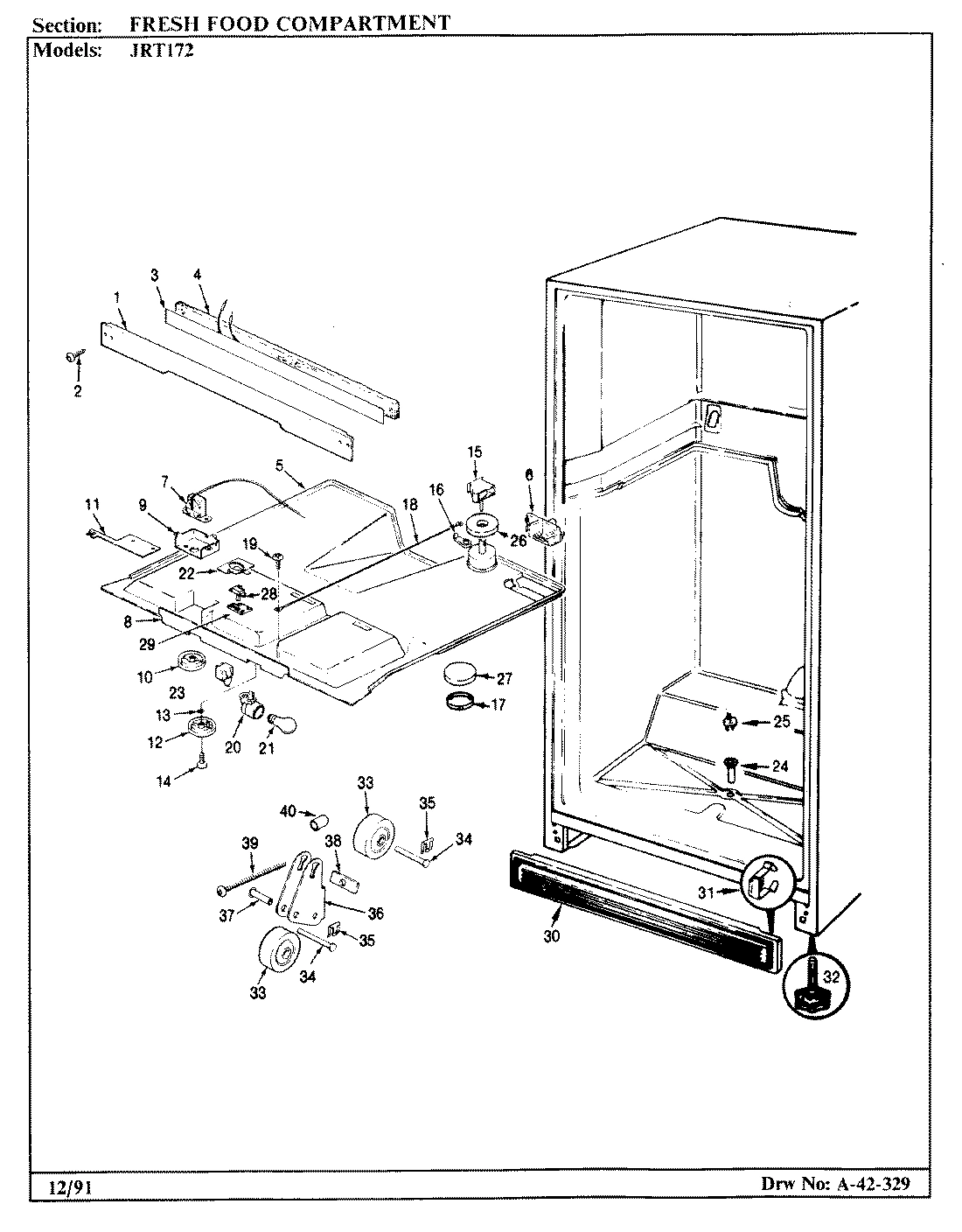 03 - FRESH FOOD COMPARTMENT