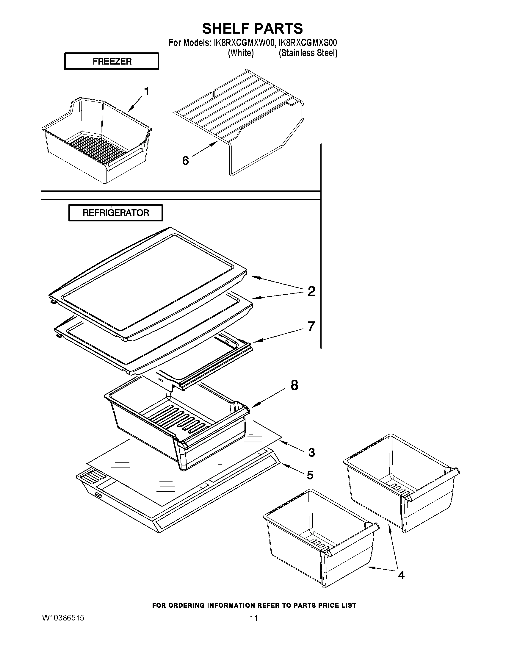 06 - SHELF PARTS