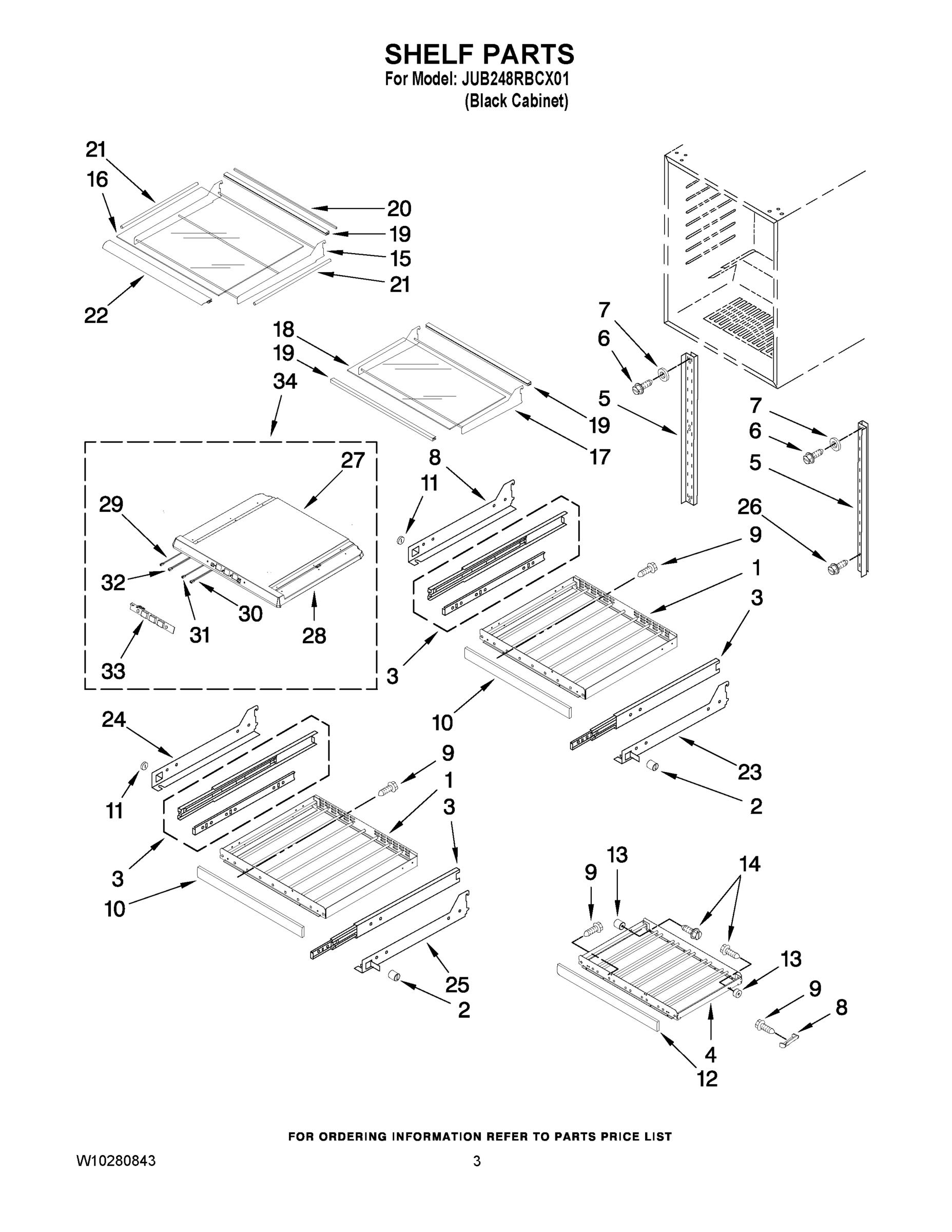 02 - SHELF PARTS