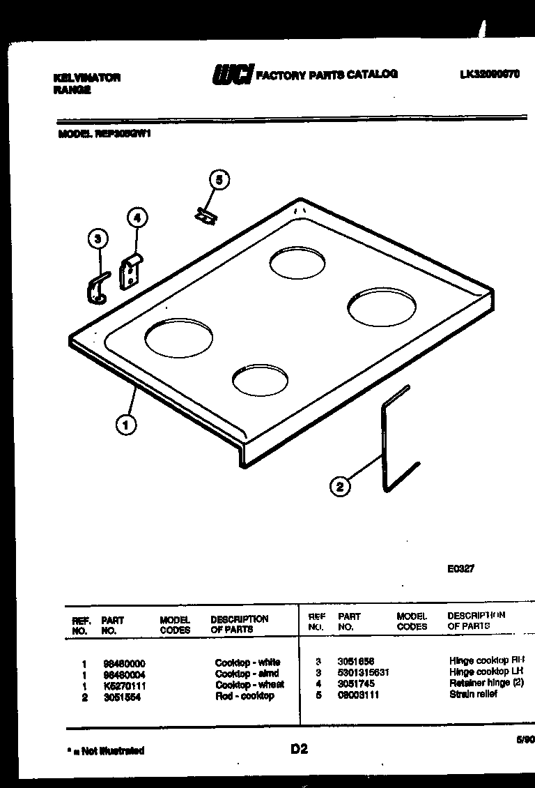 04 - COOKTOP PARTS