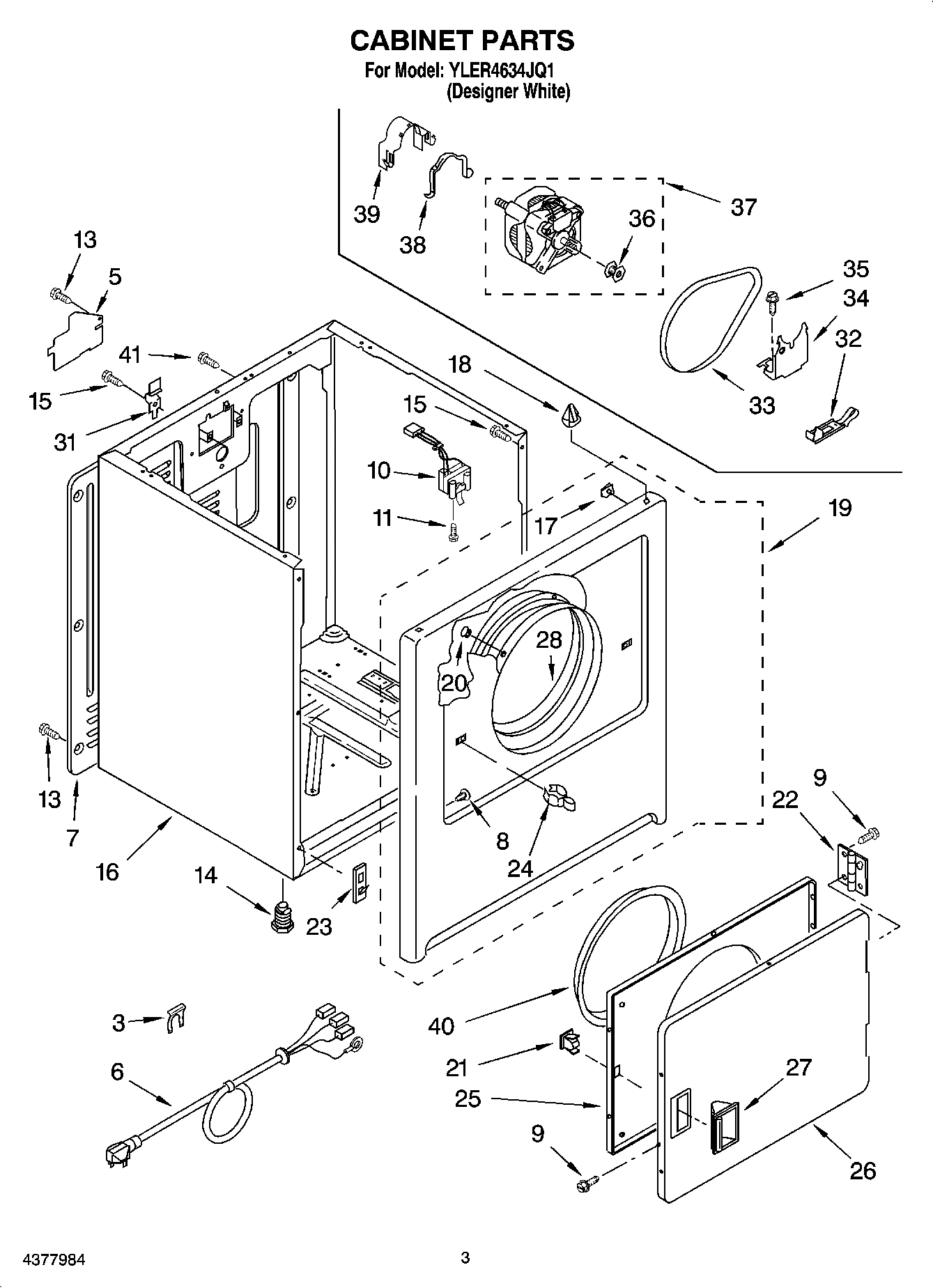 02 - CABINET PARTS