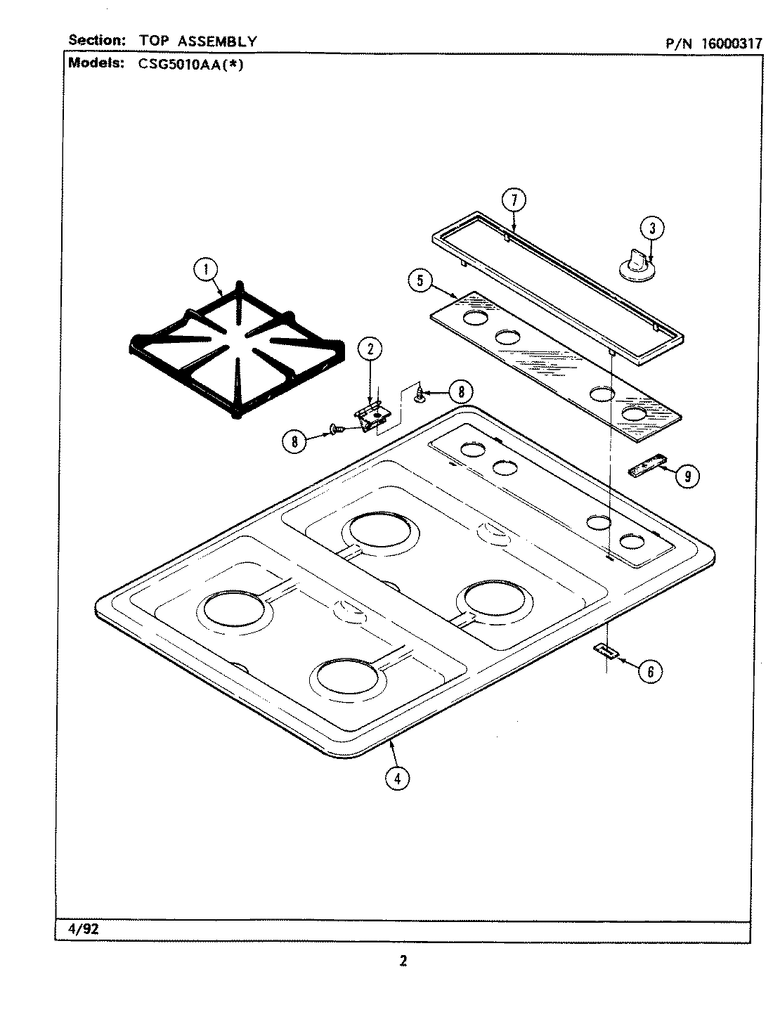 02 - TOP ASSEMBLY