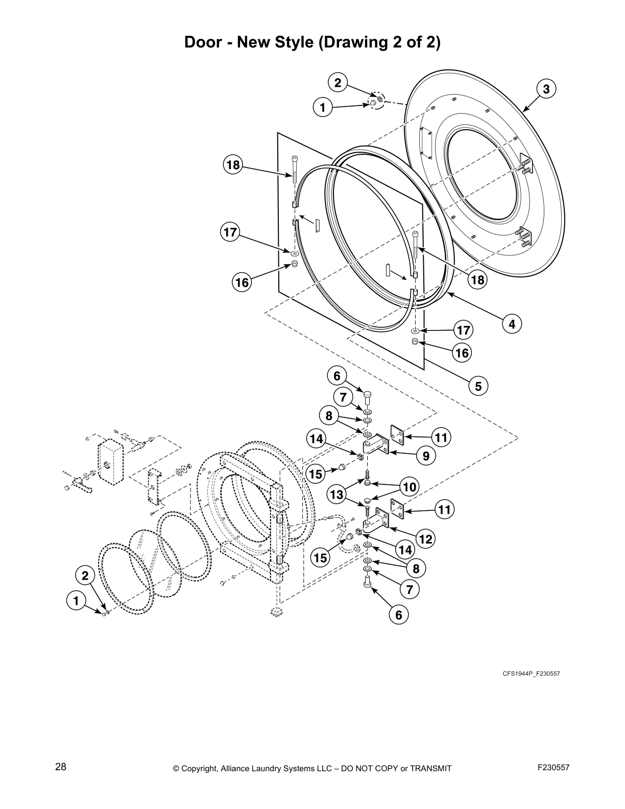 Door - New Style (Drawing 2 of 2)