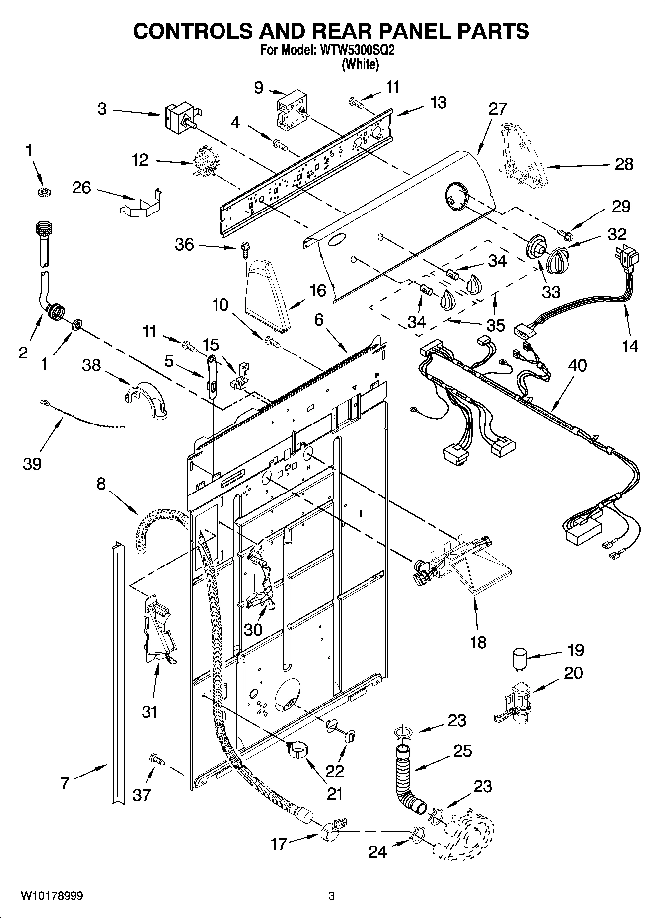 02 - CONTROLS AND REAR PANEL PARTS