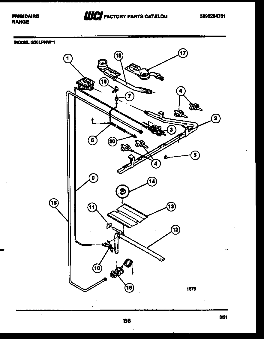 06 - BURNER, MANIFOLD AND GAS CONTROL