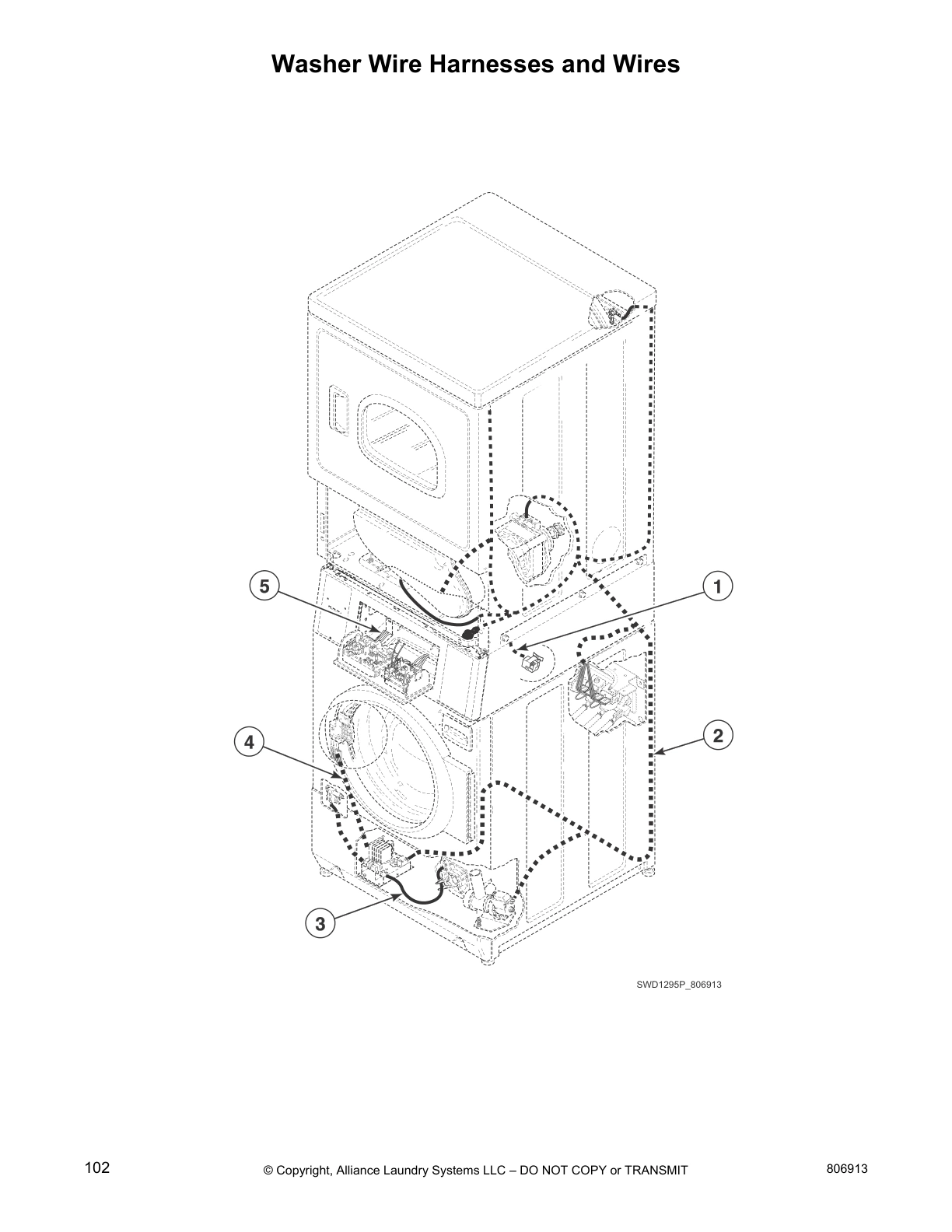 Washer Wire Harnesses and Wires