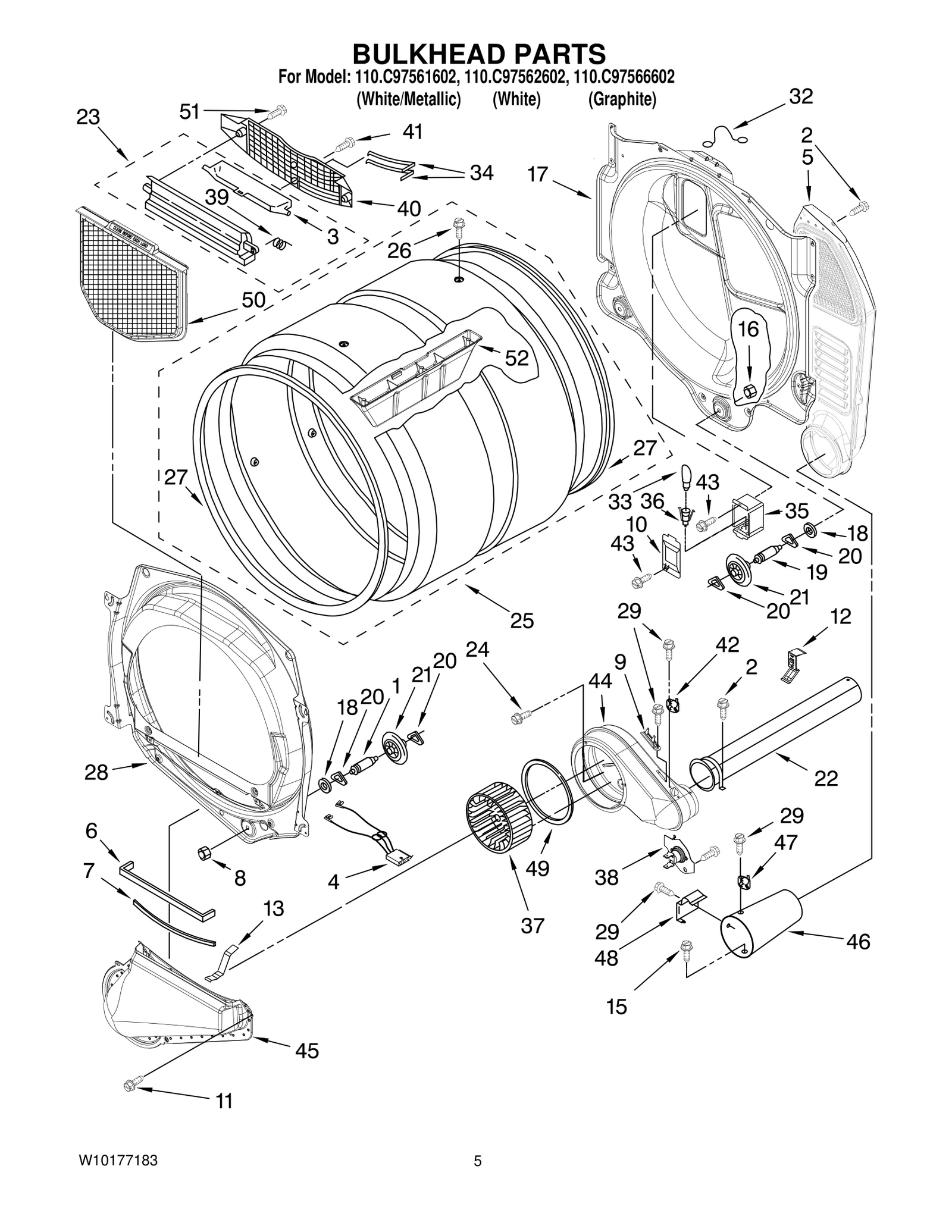 BULKHEAD PARTS