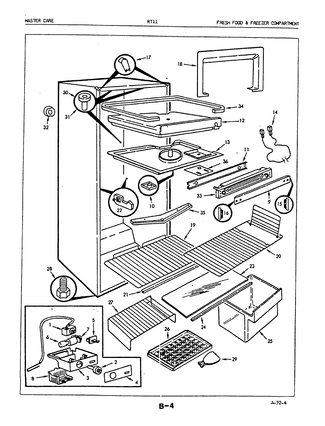 02 - FRESH FOOD & FREEZER COMPARTMENT