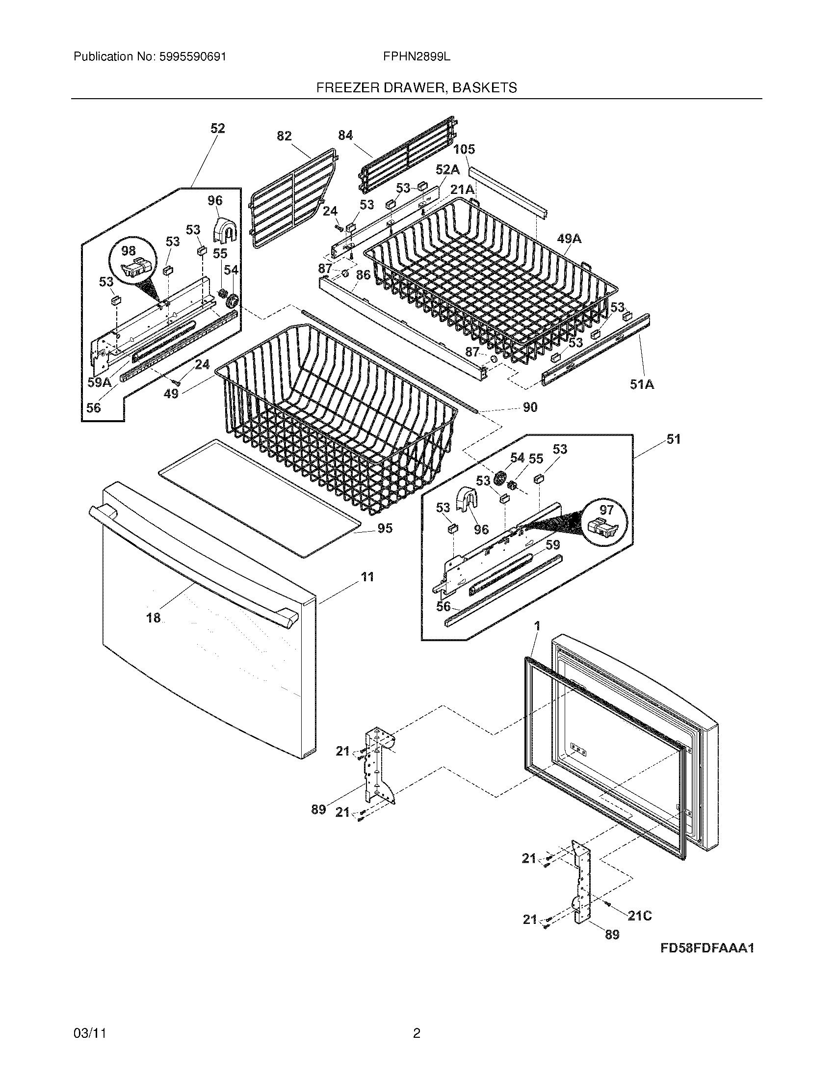 03 - FREEZER DRAWER - BASKET