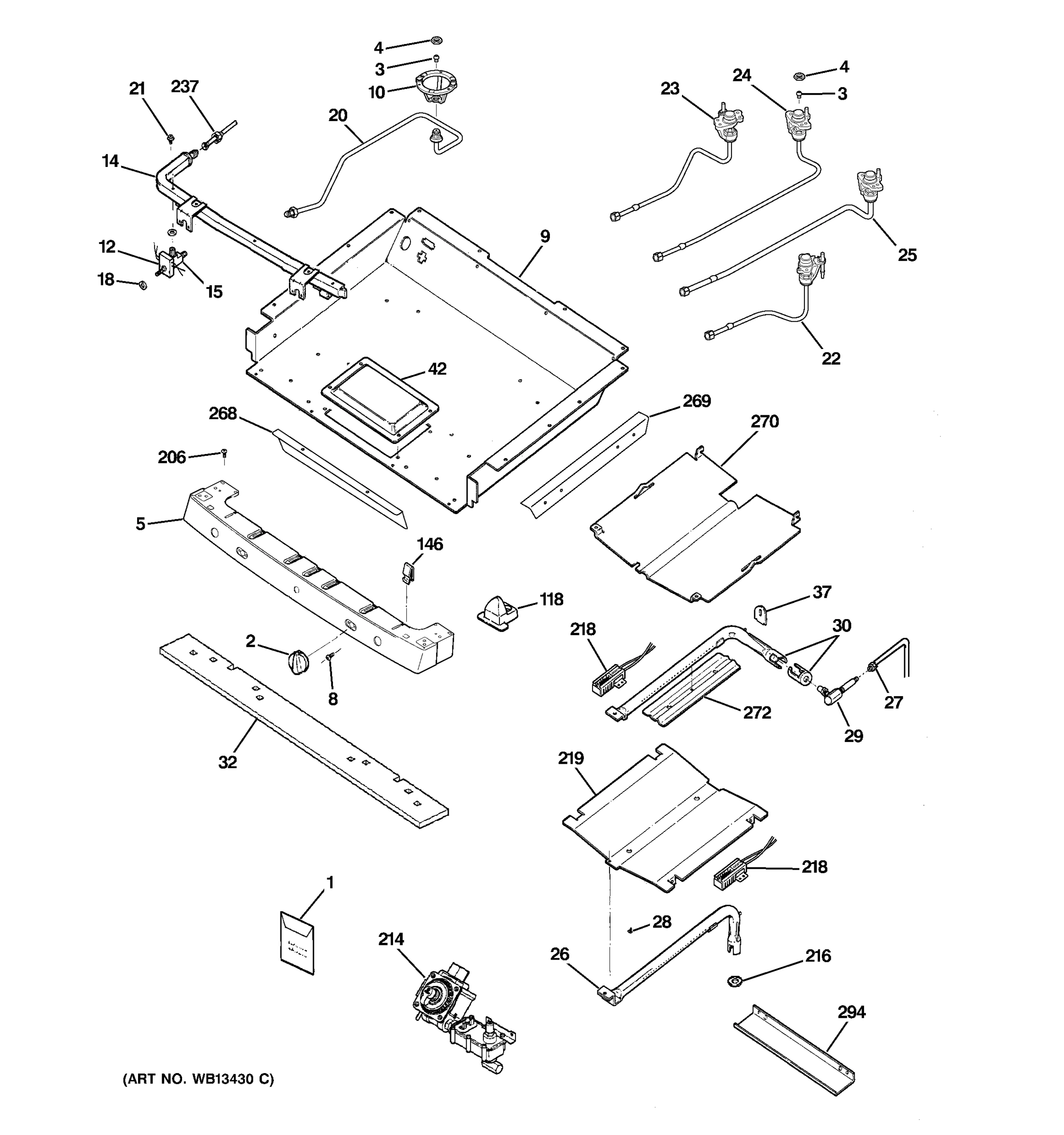 GAS & BURNER PARTS