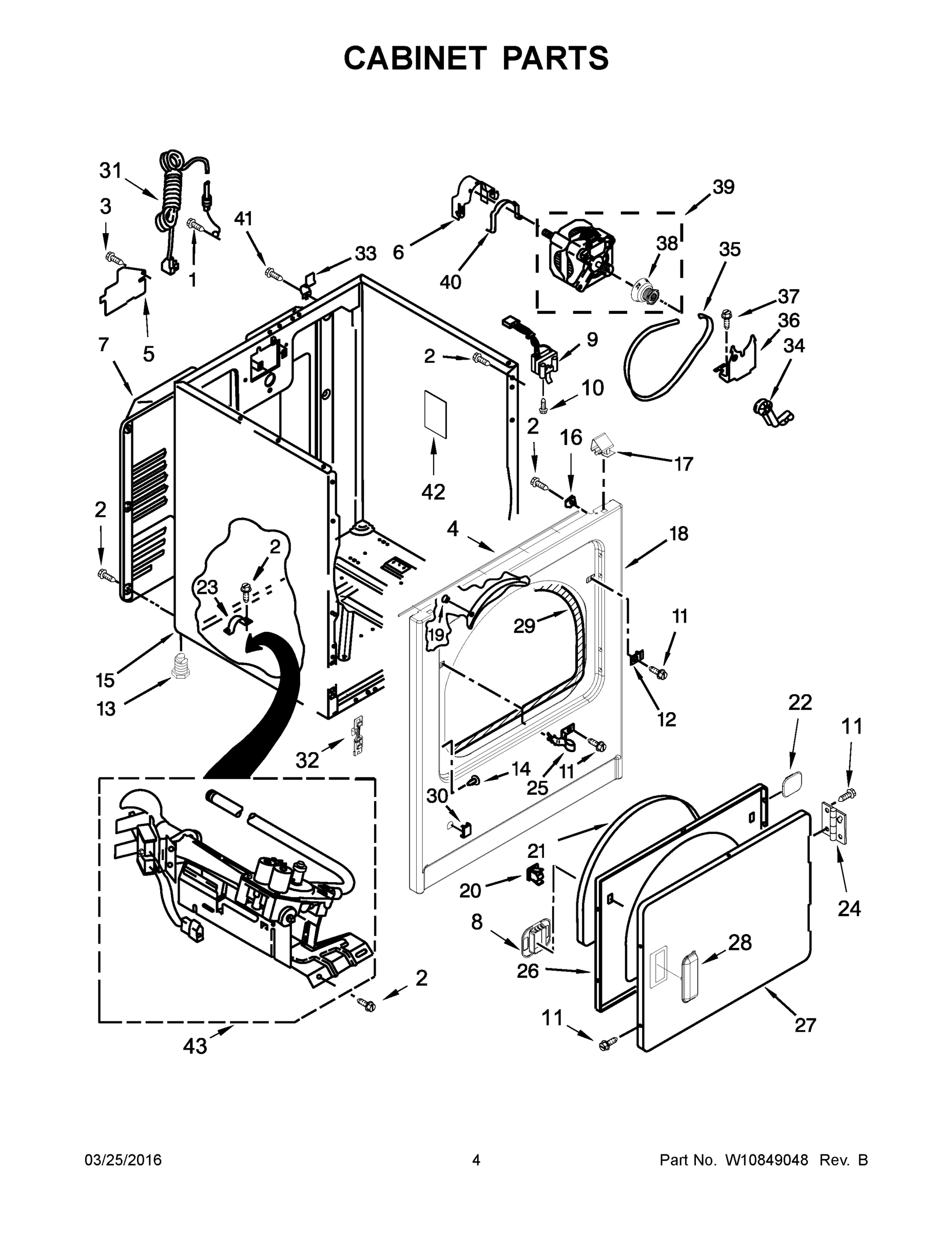 03 - CABINET PARTS
