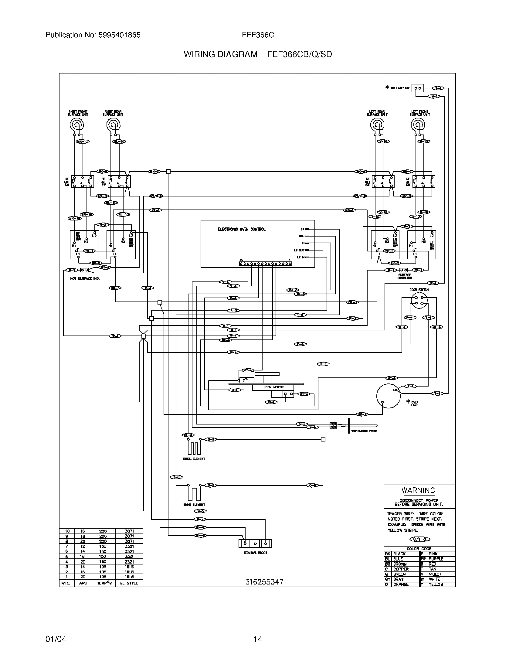12 - WIRING DIAGRAM