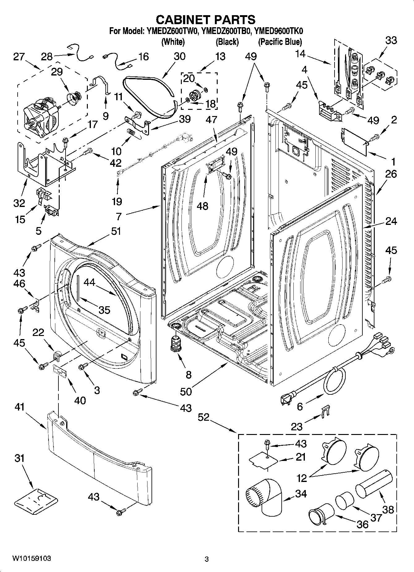 02 - CABINET PARTS