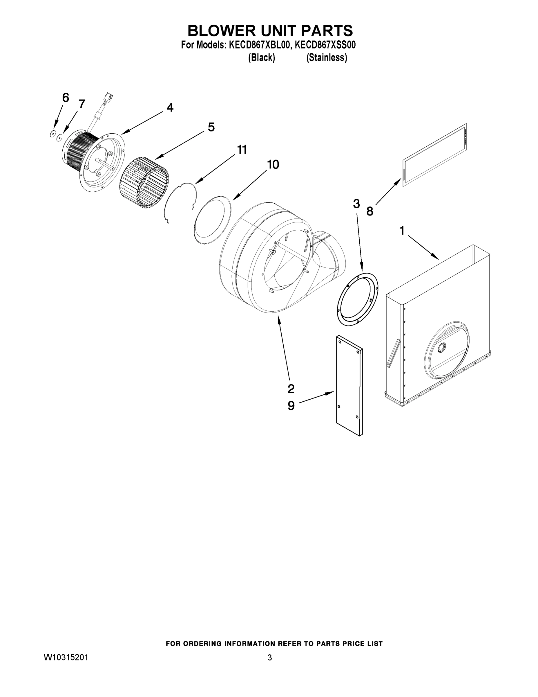 02 - BLOWER UNIT PARTS