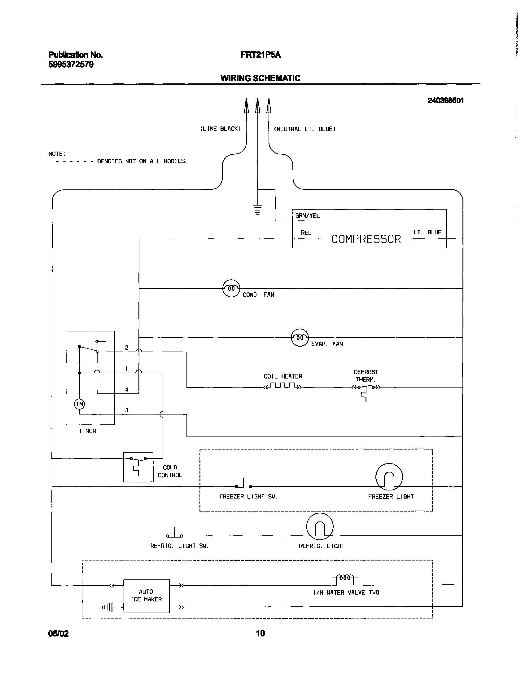 10 - WIRING SCHEMATIC