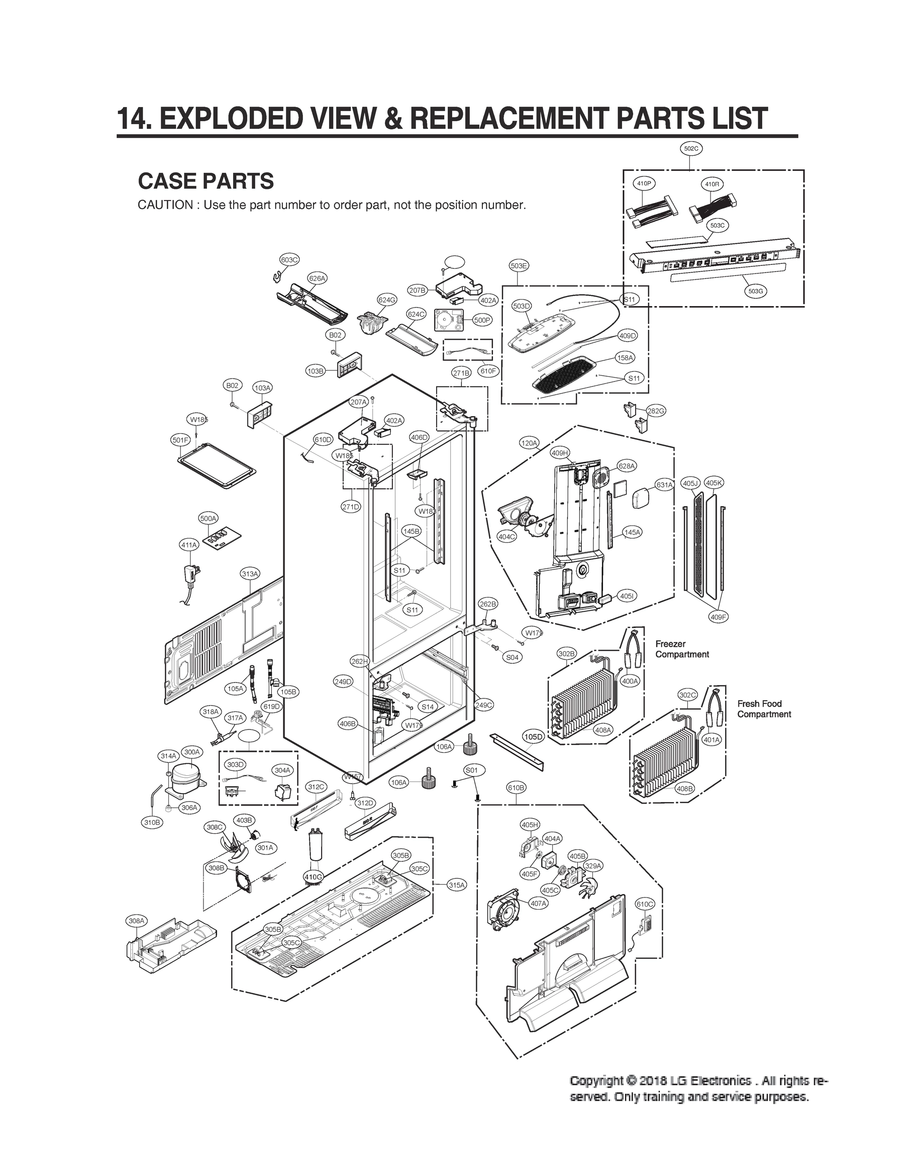 CASE PARTS