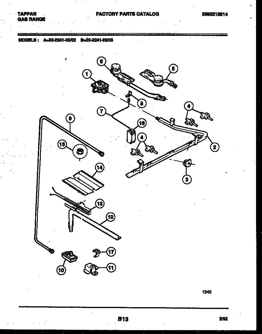 06 - BURNER, MANIFOLD AND GAS CONTROL