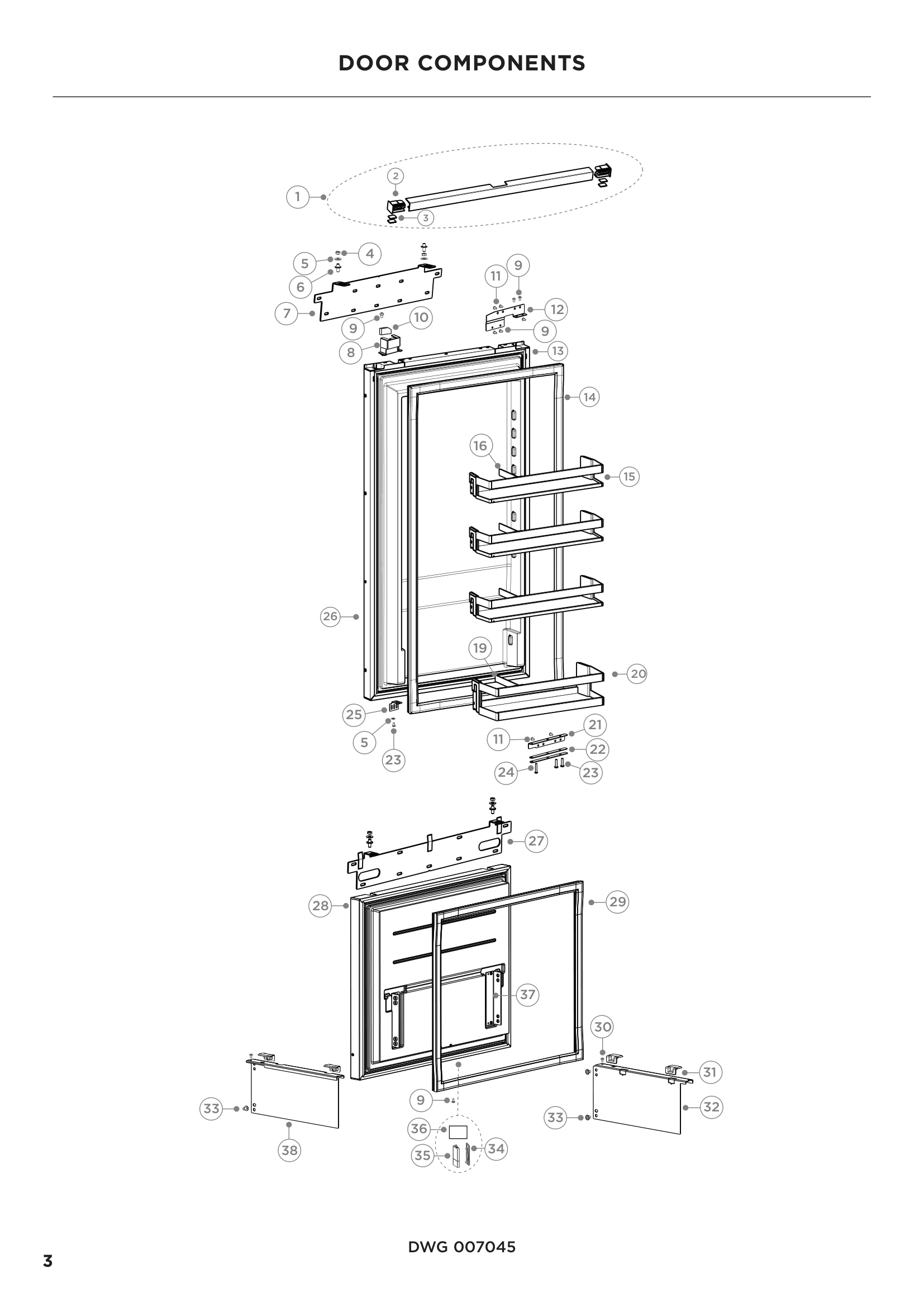 DOOR COMPONENTS