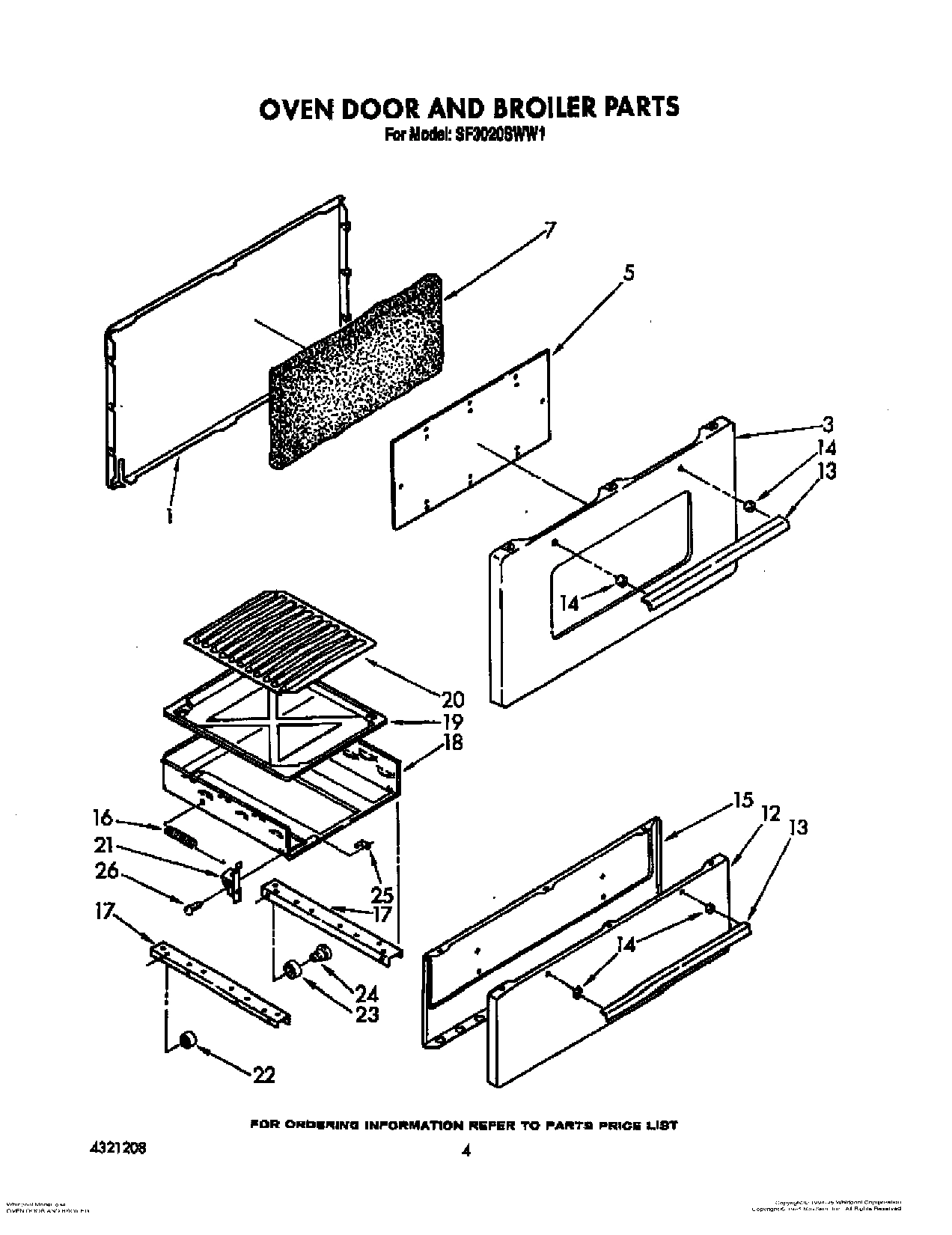 03 - OVEN DOOR AND BROILER