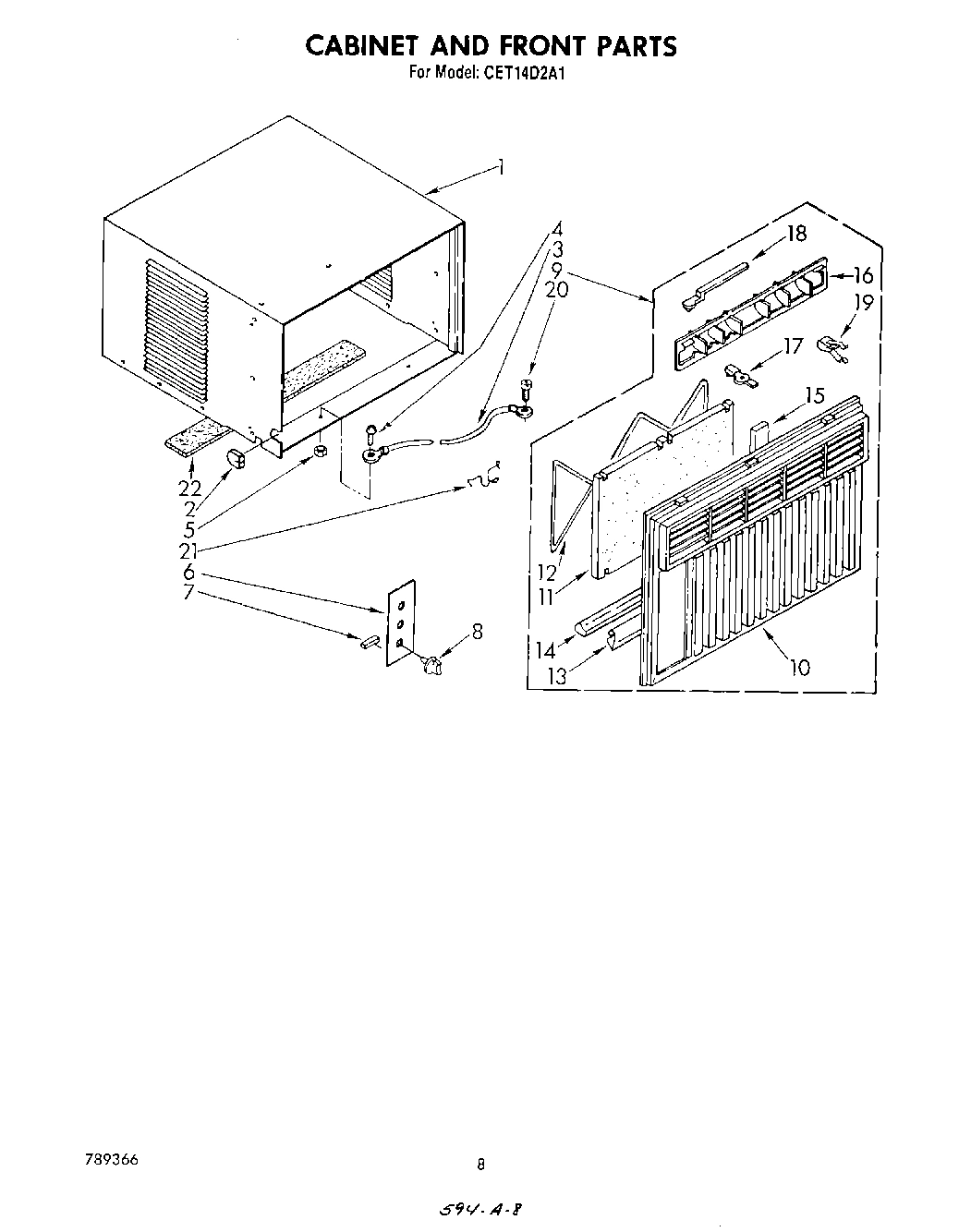 05 - CABINET AND FRONT