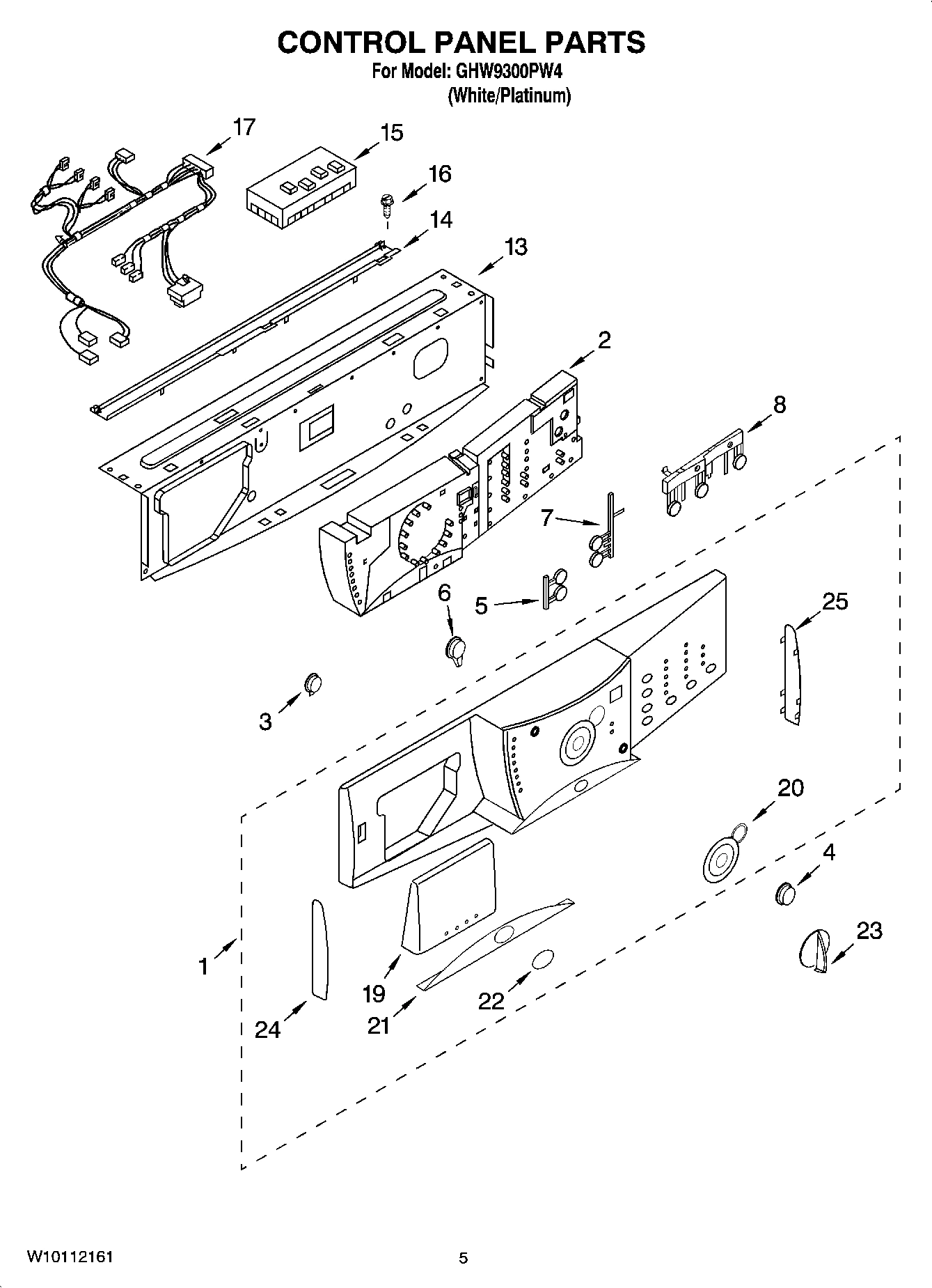 03 - CONTROL PANEL PARTS