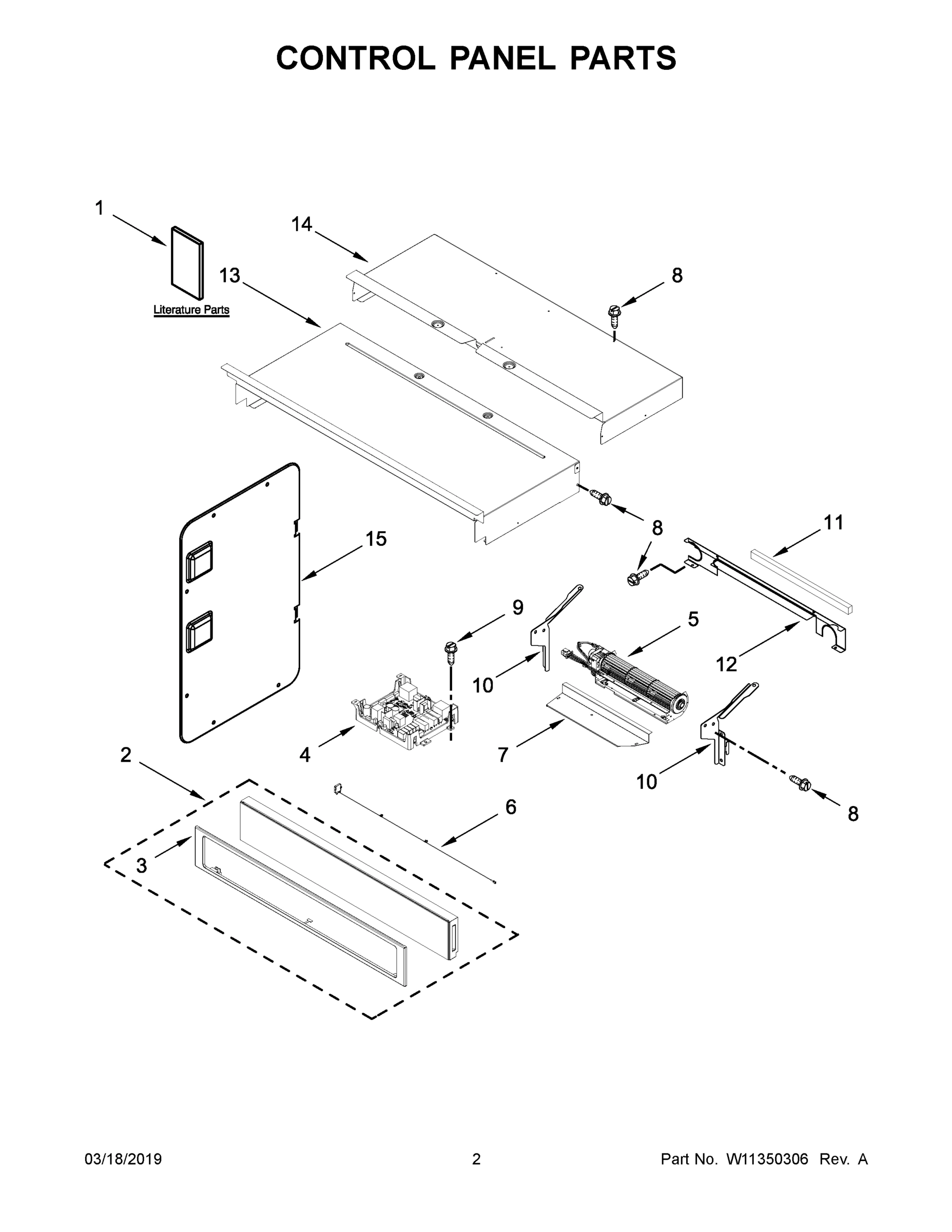 02 - CONTROL PANEL PARTS