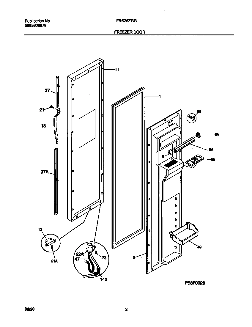 02 - FREEZER DOOR