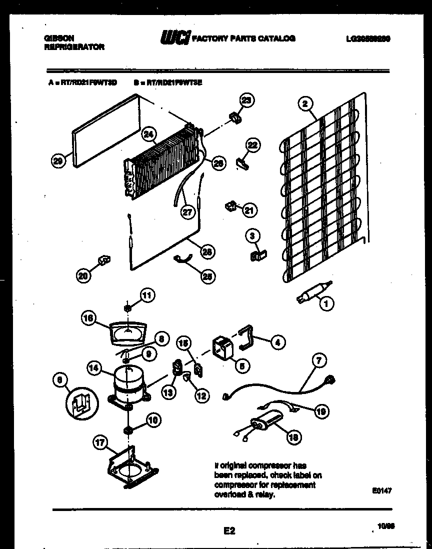05 - SYSTEM AND AUTOMATIC DEFROST PARTS