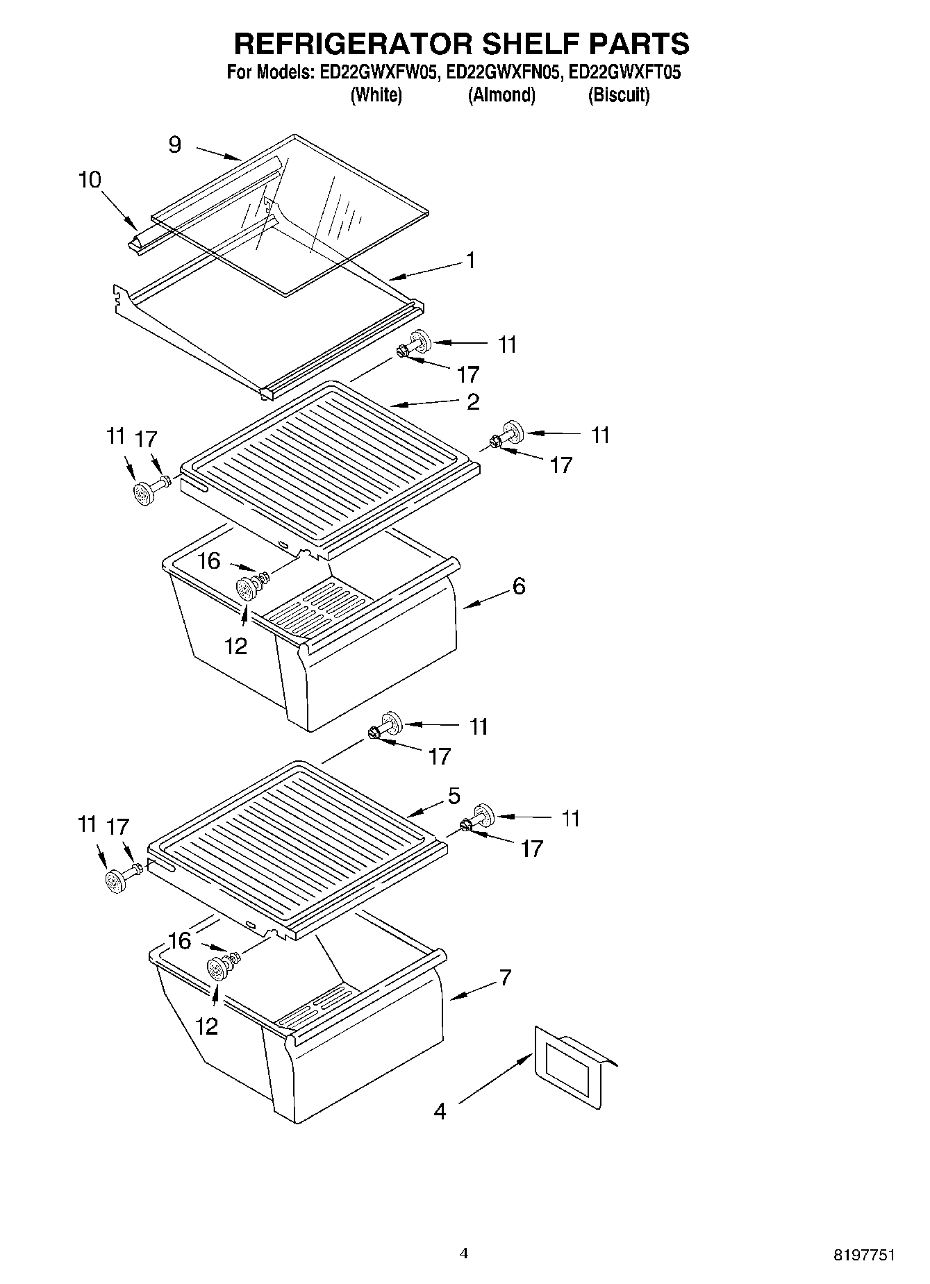 03 - REFRIGERATOR SHELF