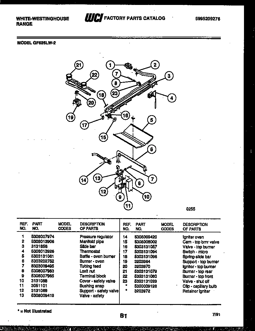 06 - BURNER, MANIFOLD AND GAS CONTROL