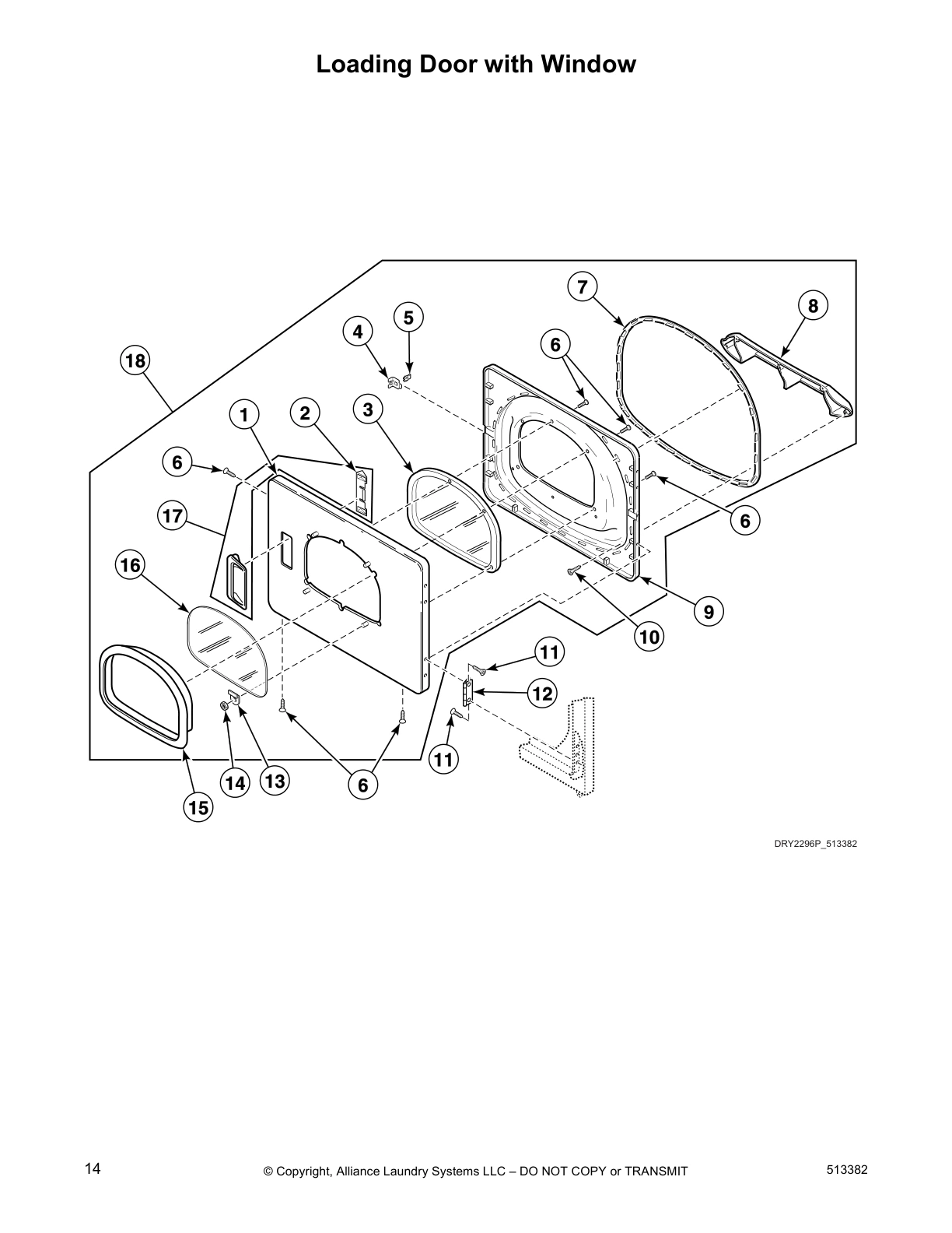 Loading Door with Window