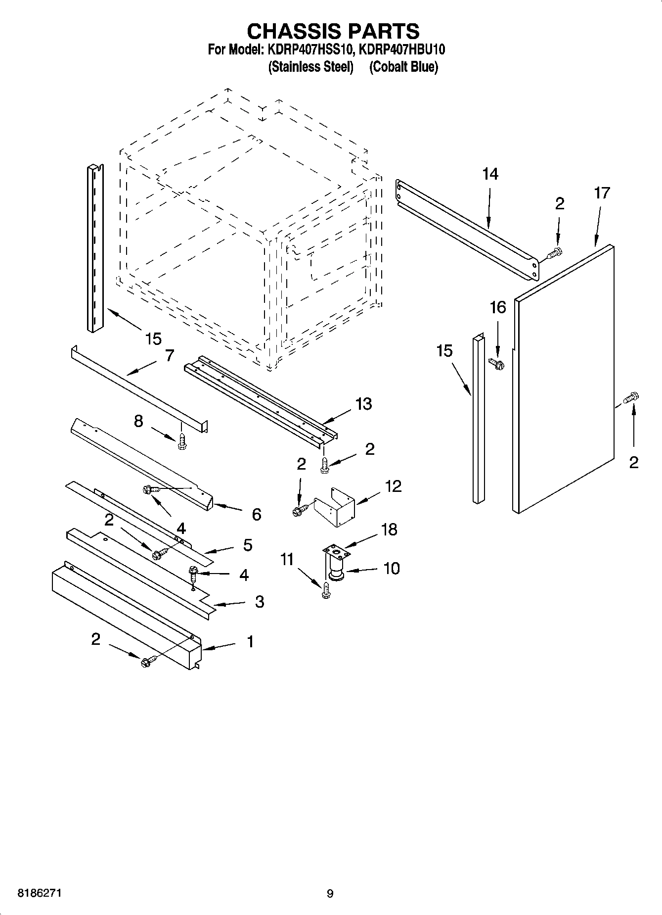 08 - CHASSIS PARTS, OPTIONAL PARTS