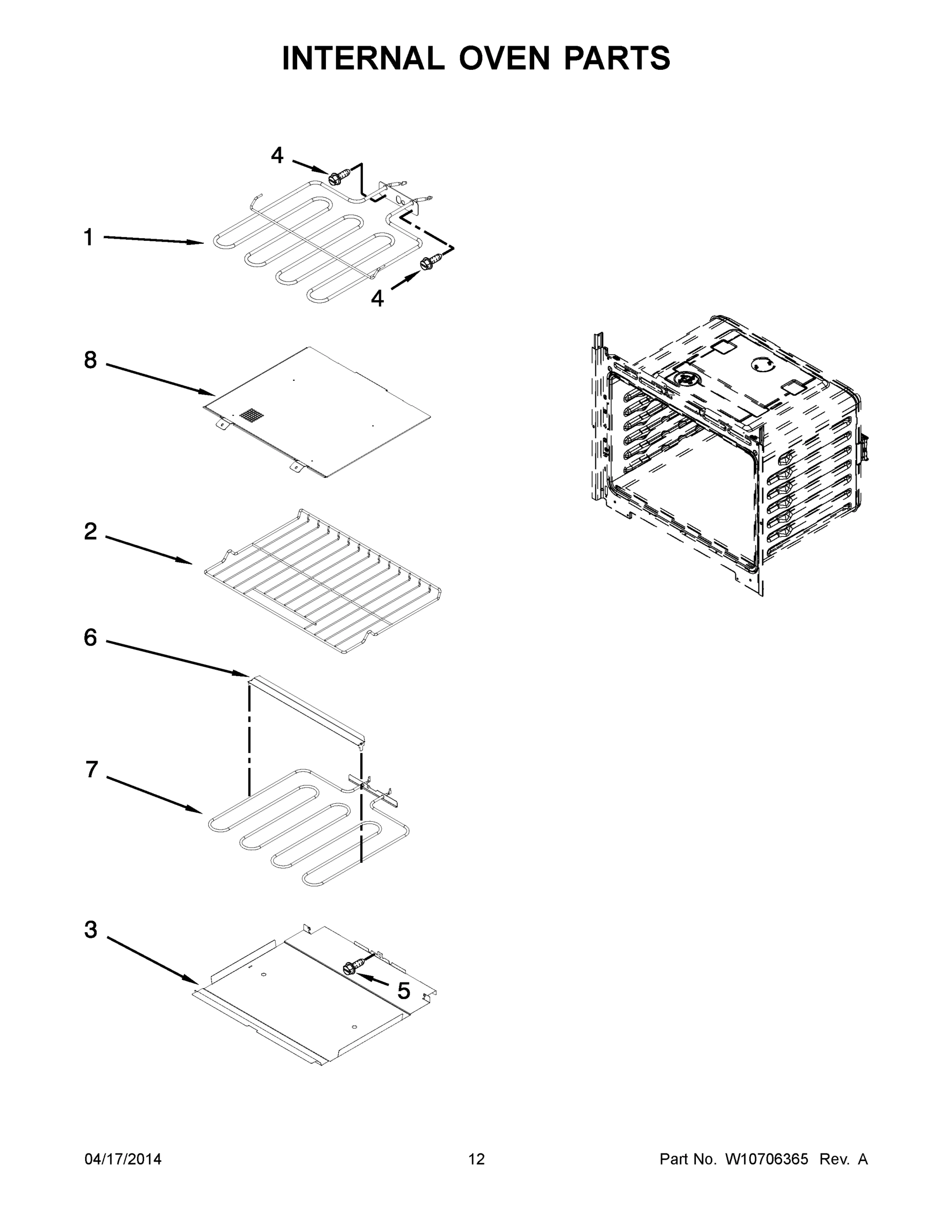 07 - INTERNAL OVEN PARTS