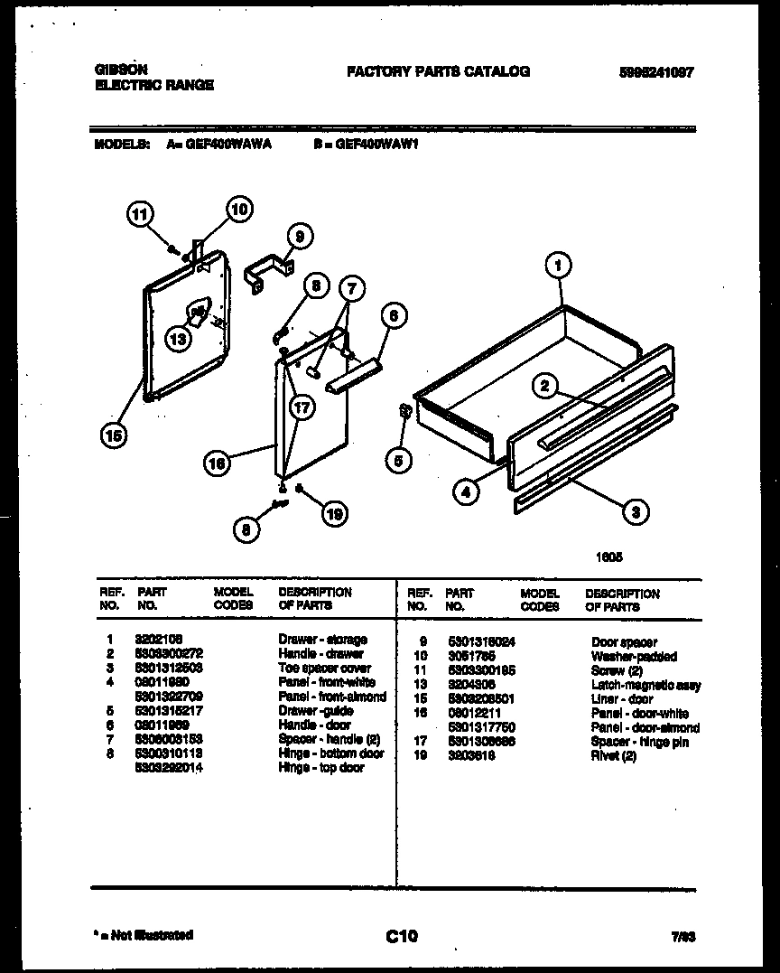 03 - DRAWER PARTS