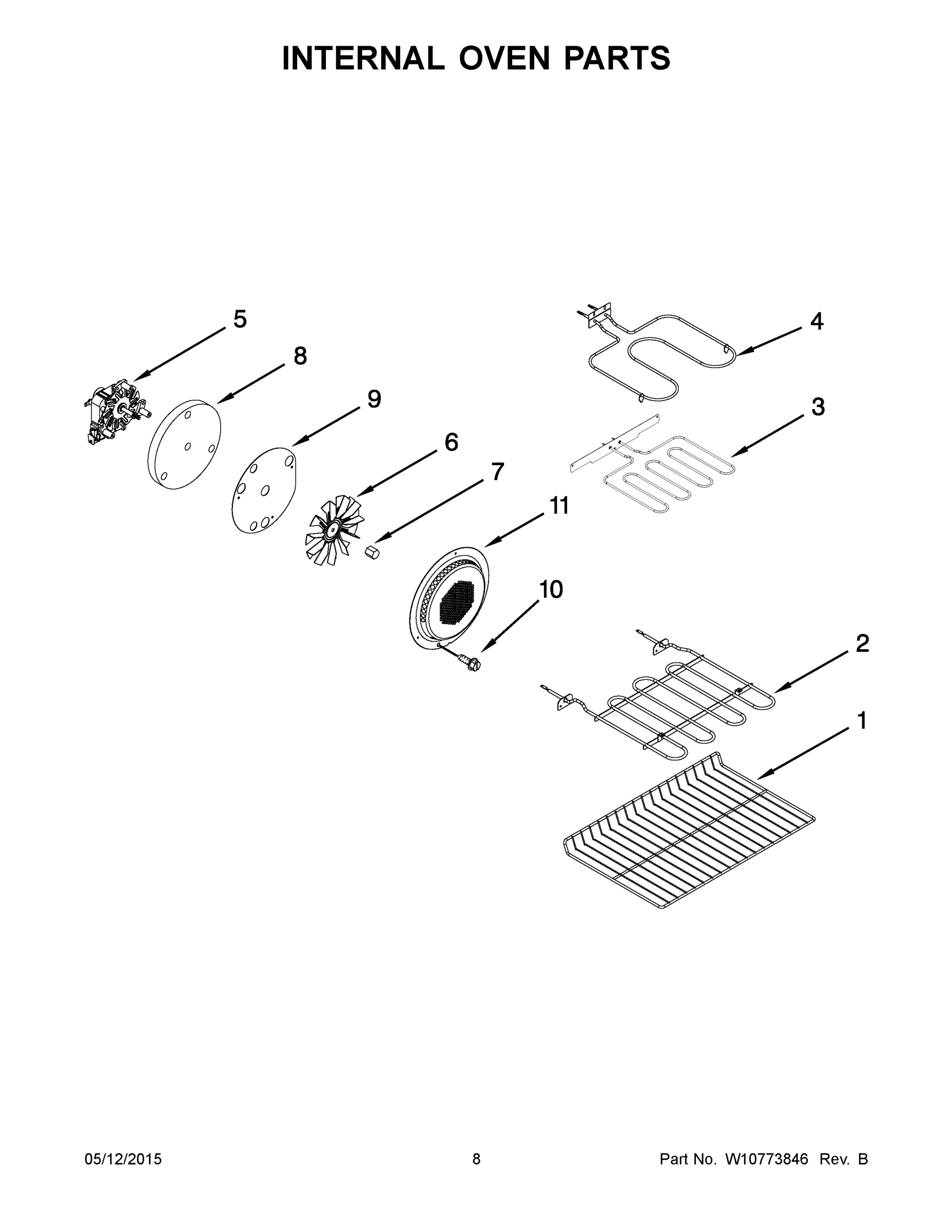 05 - INTERNAL OVEN PARTS