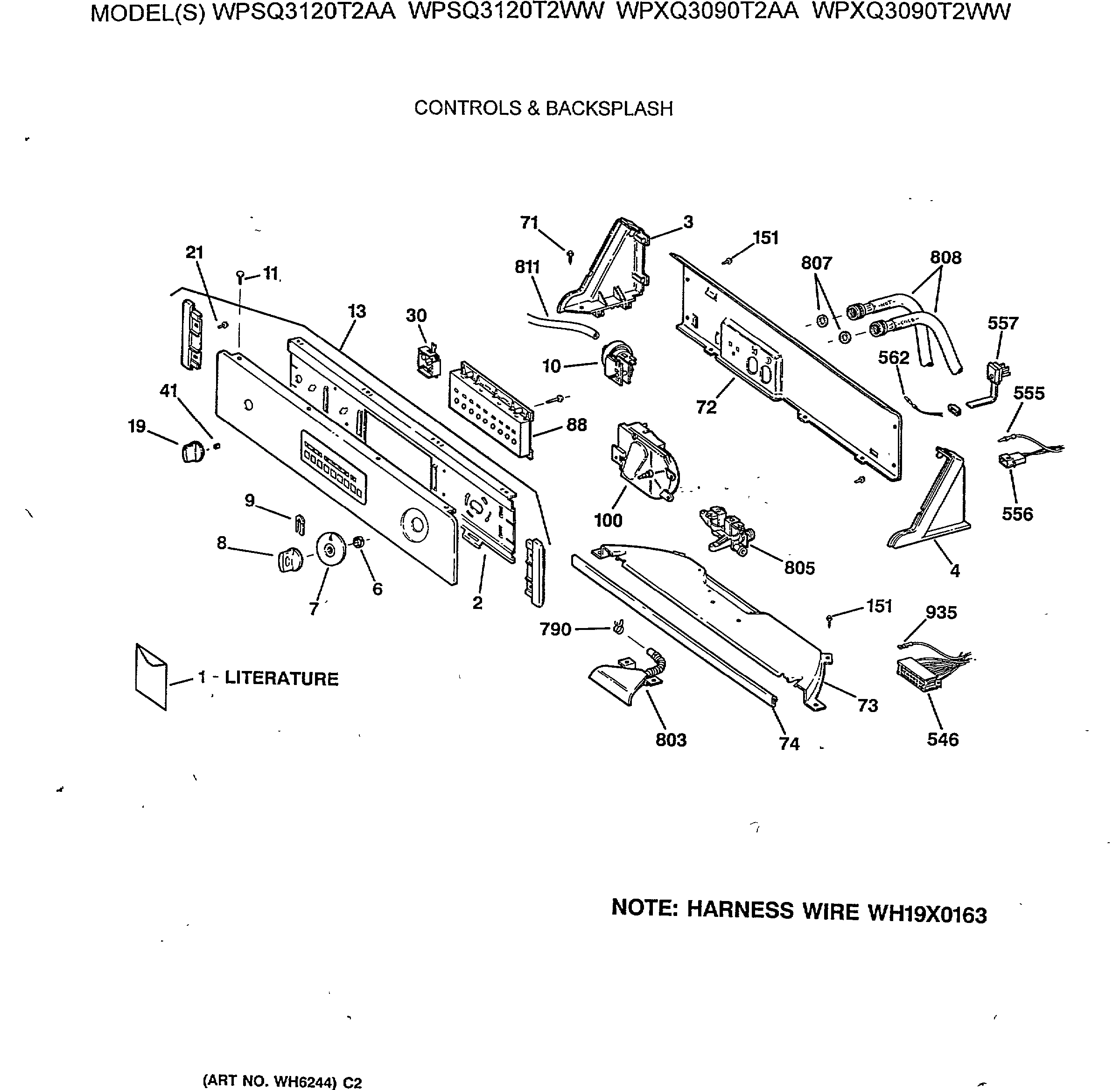 CONTROLS & BACKSPLASH