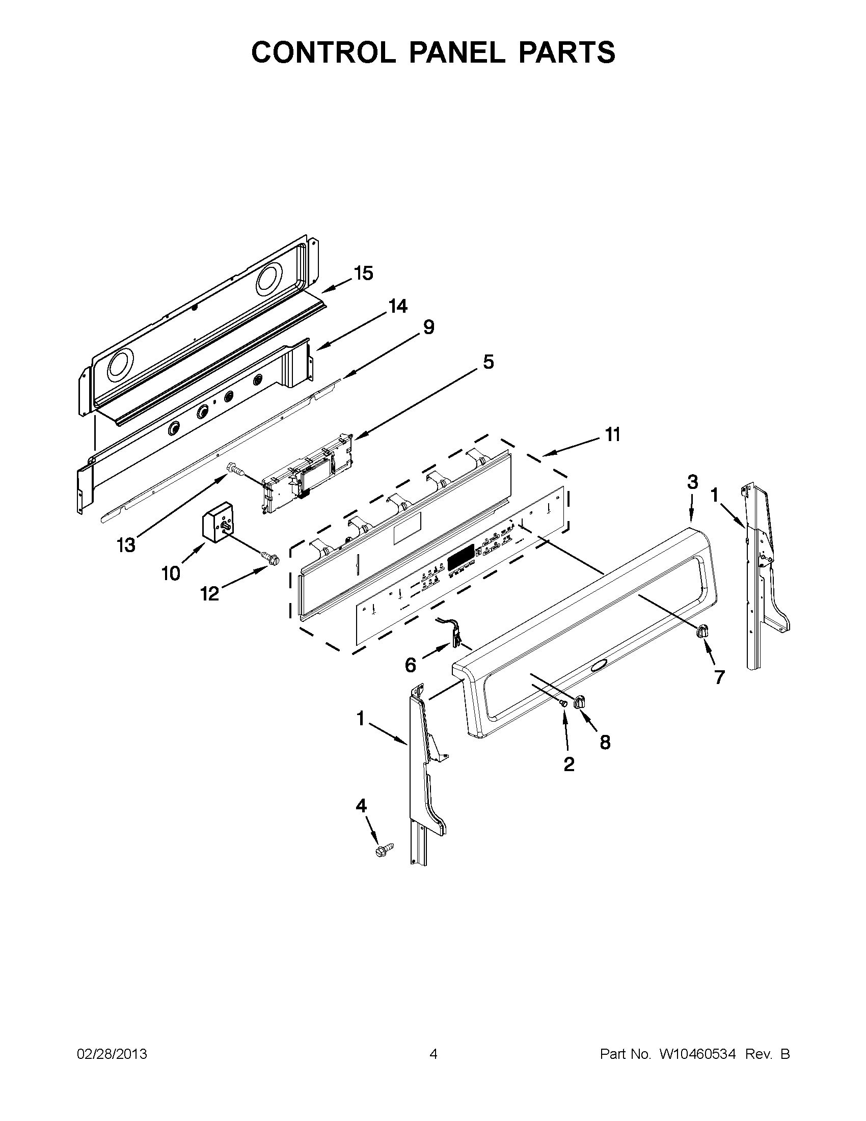 02 - CONTROL PANEL PARTS