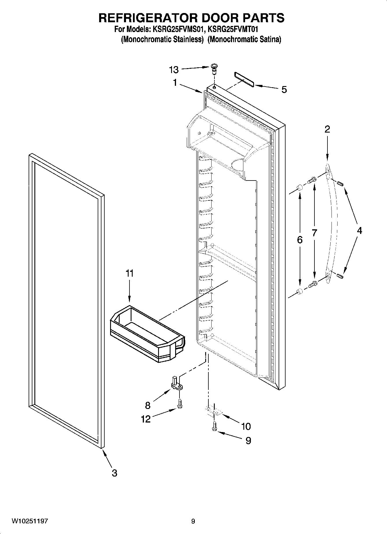06 - REFRIGERATOR DOOR PARTS