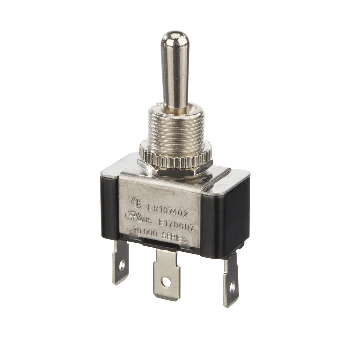 NSI 75111CQ Pull Chain Switch, Off-On-On-On Circuit Function, SP3T, Brass  Actuator, 6/3 amps at 125/250 VAC