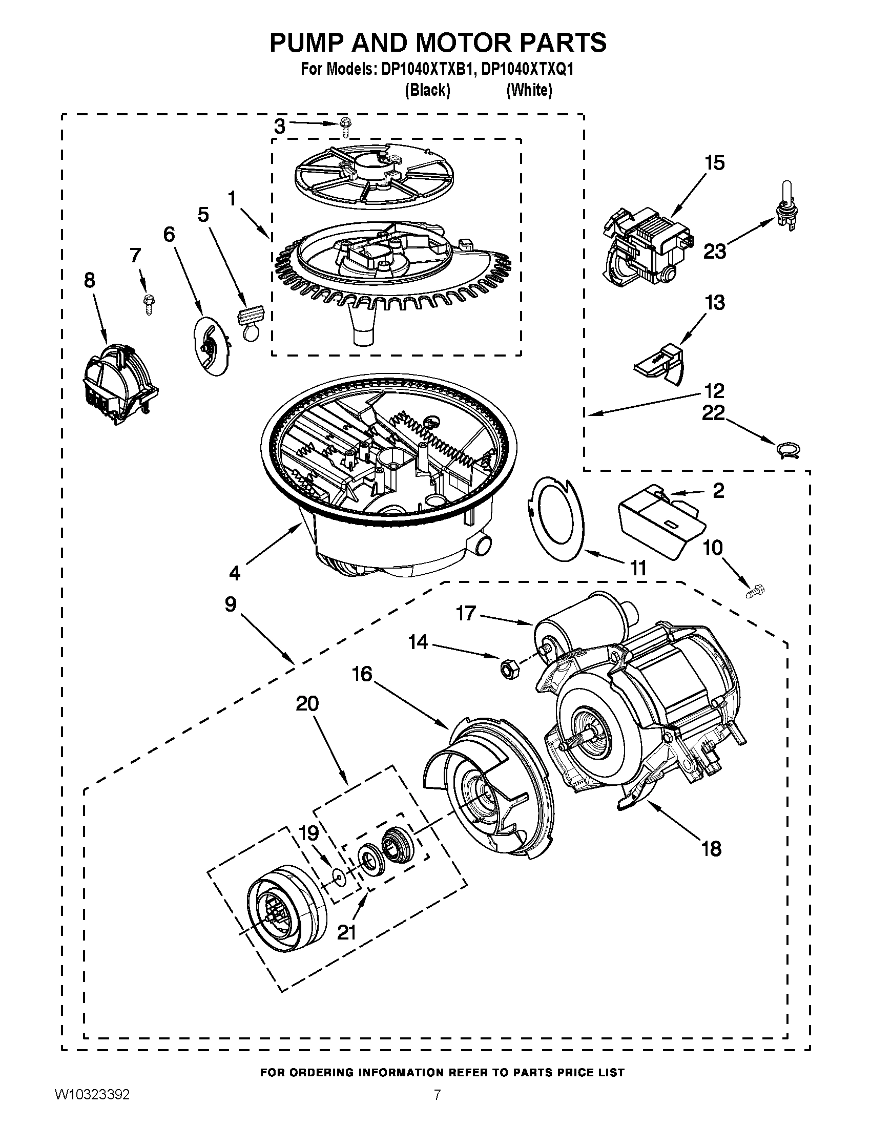 06 - PUMP AND MOTOR PARTS