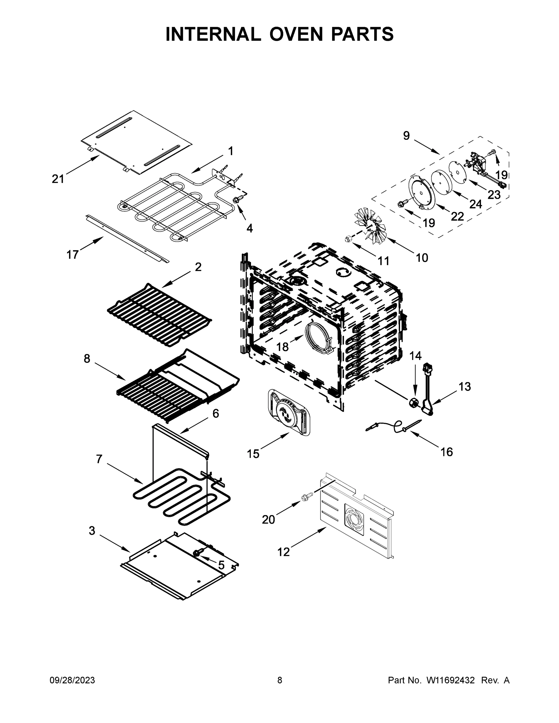 05 - INTERNAL OVEN PARTS